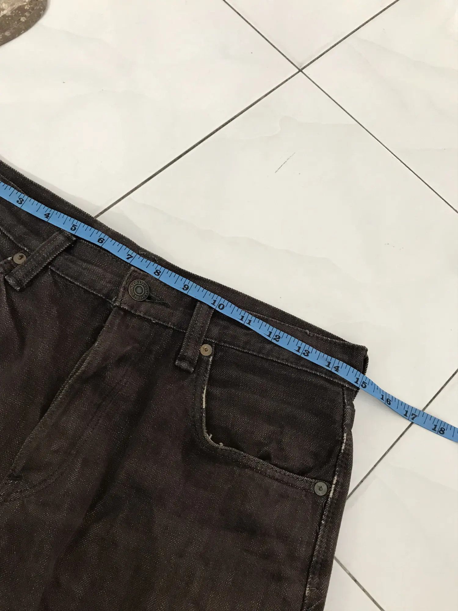 Full Count & Co. Full Count Selvedge Distressed Y2k Denim Size US 30 / EU 46 - 4 Thumbnail