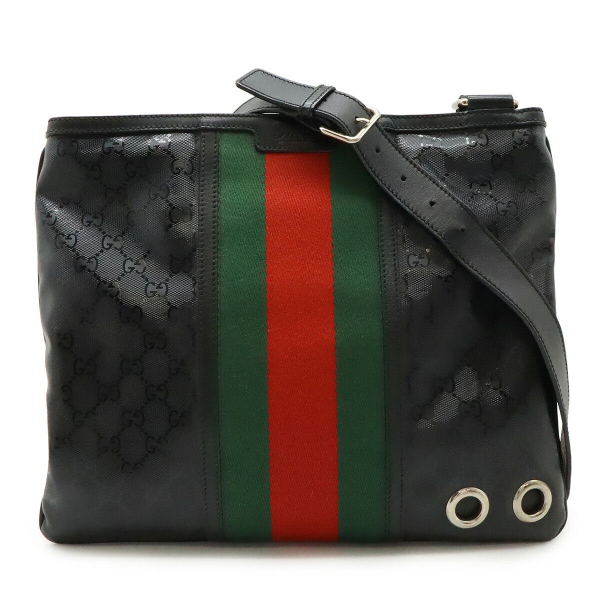Gucci Gucci GG Imprime PVC Shoulder Bag Canvas Crossbody Bag 269379 DUTY FREE for USA