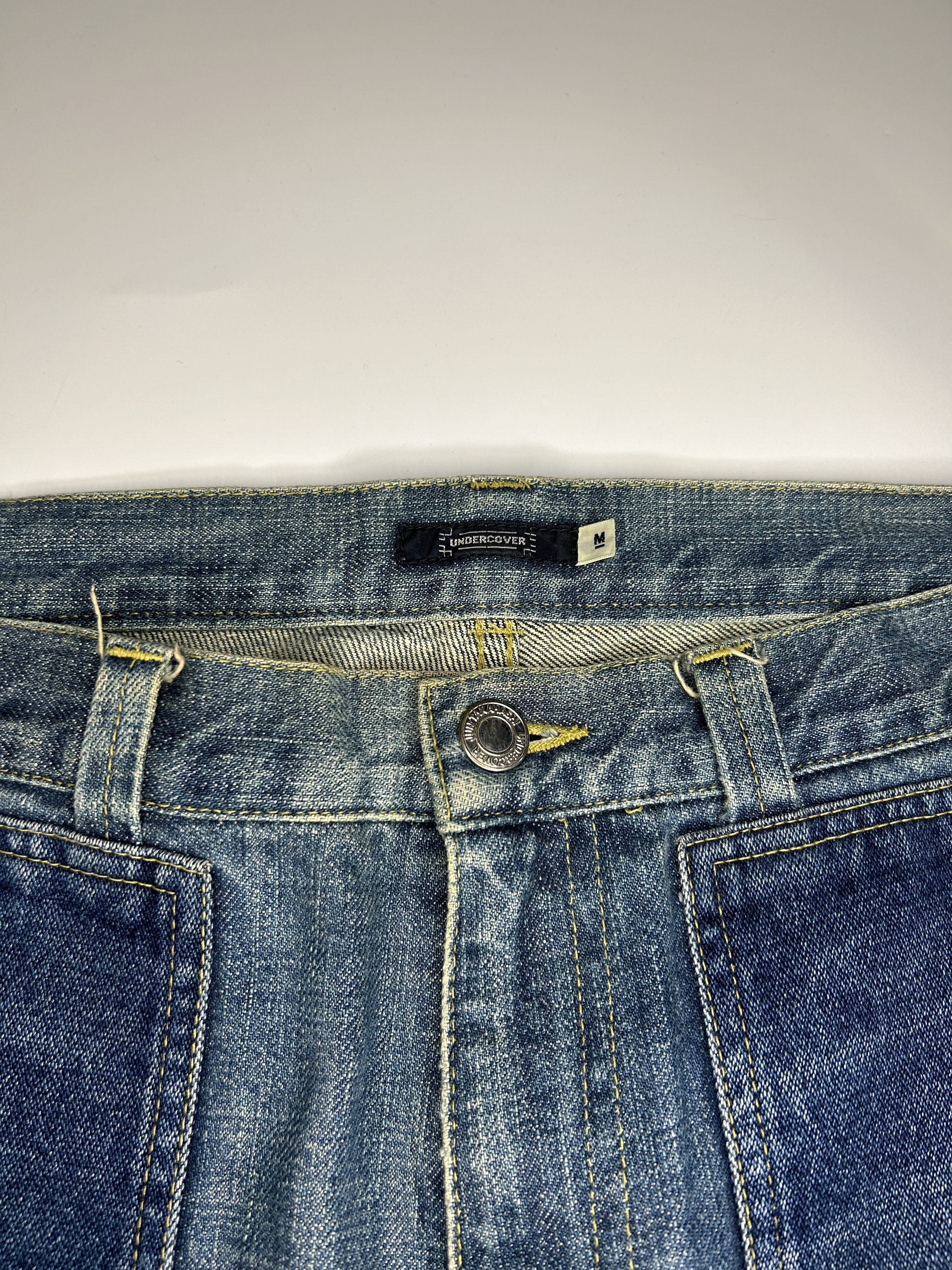 Undercover Undercover Rare Jeans FW01 (1583) Size US 32 / EU 48 - 3 Thumbnail