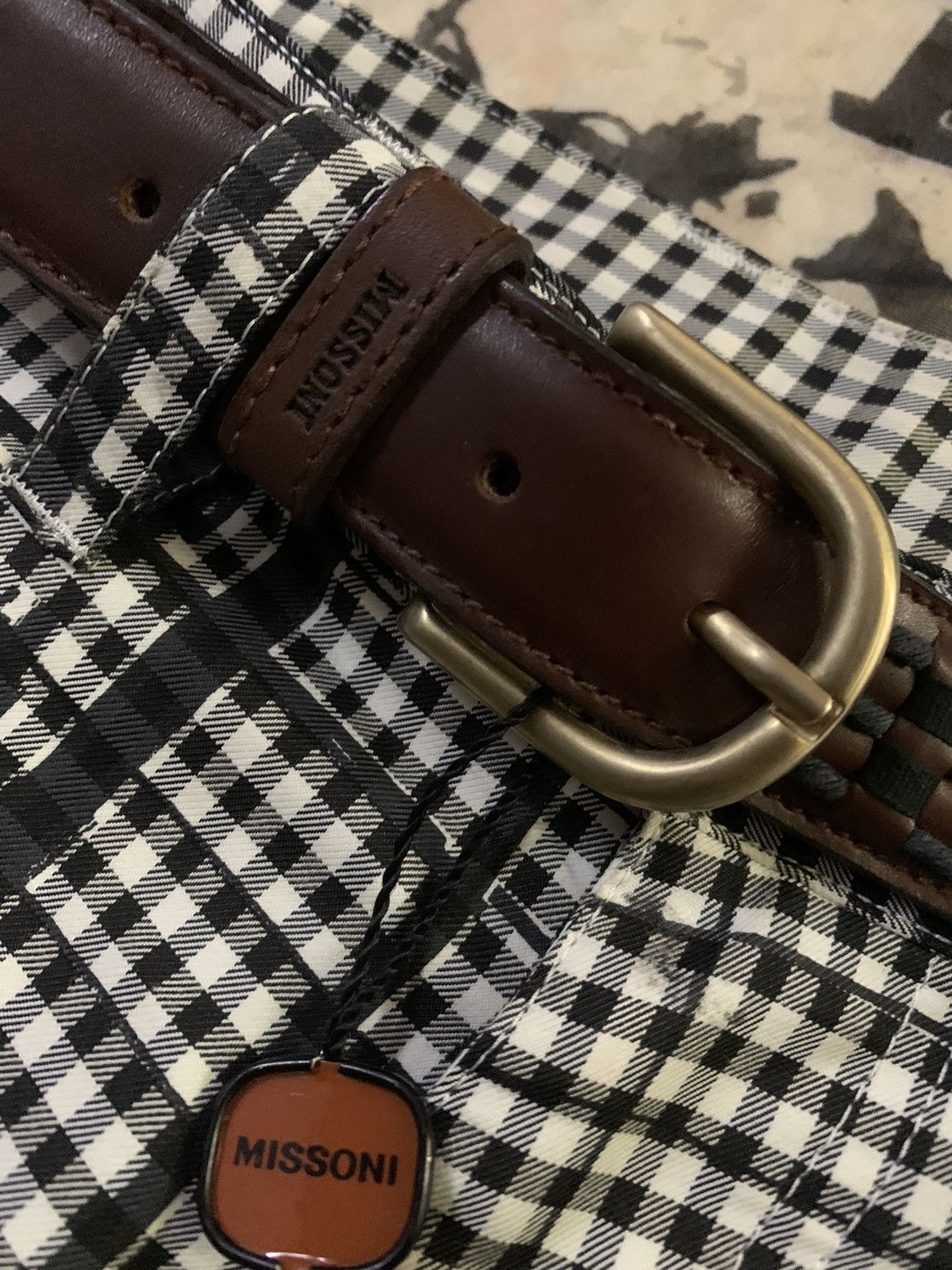 Missoni 💥Missoni Italy Leather Belt Size ONE SIZE - 2 Thumbnail