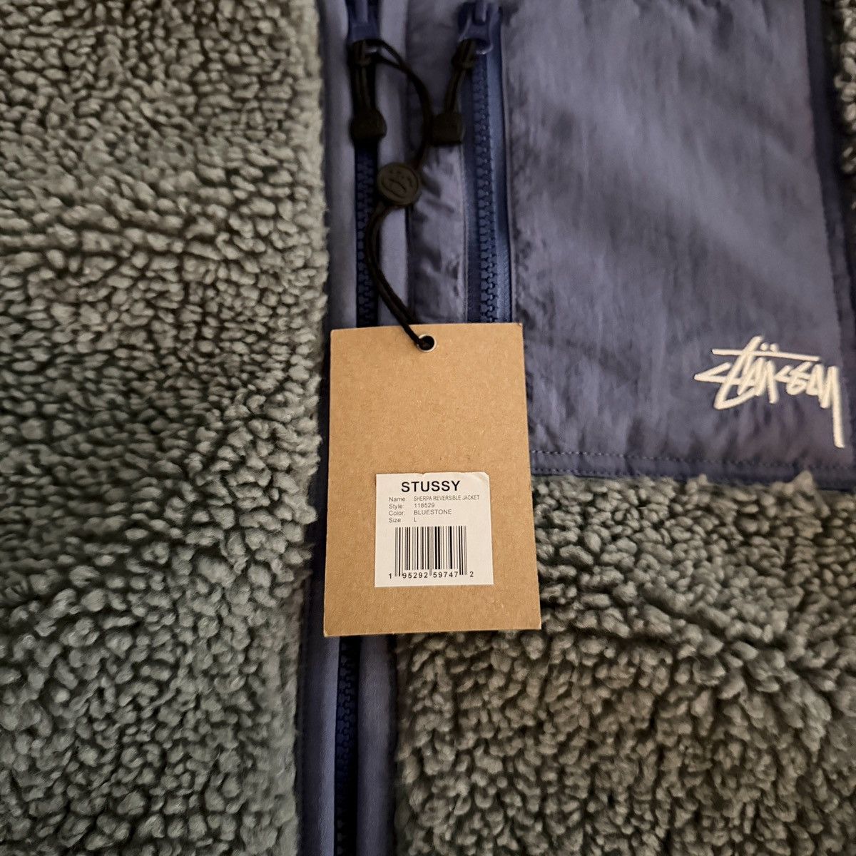 Stussy Sherpa Reversible Fleece Size US L / EU 52-54 / 3 - 3 Thumbnail