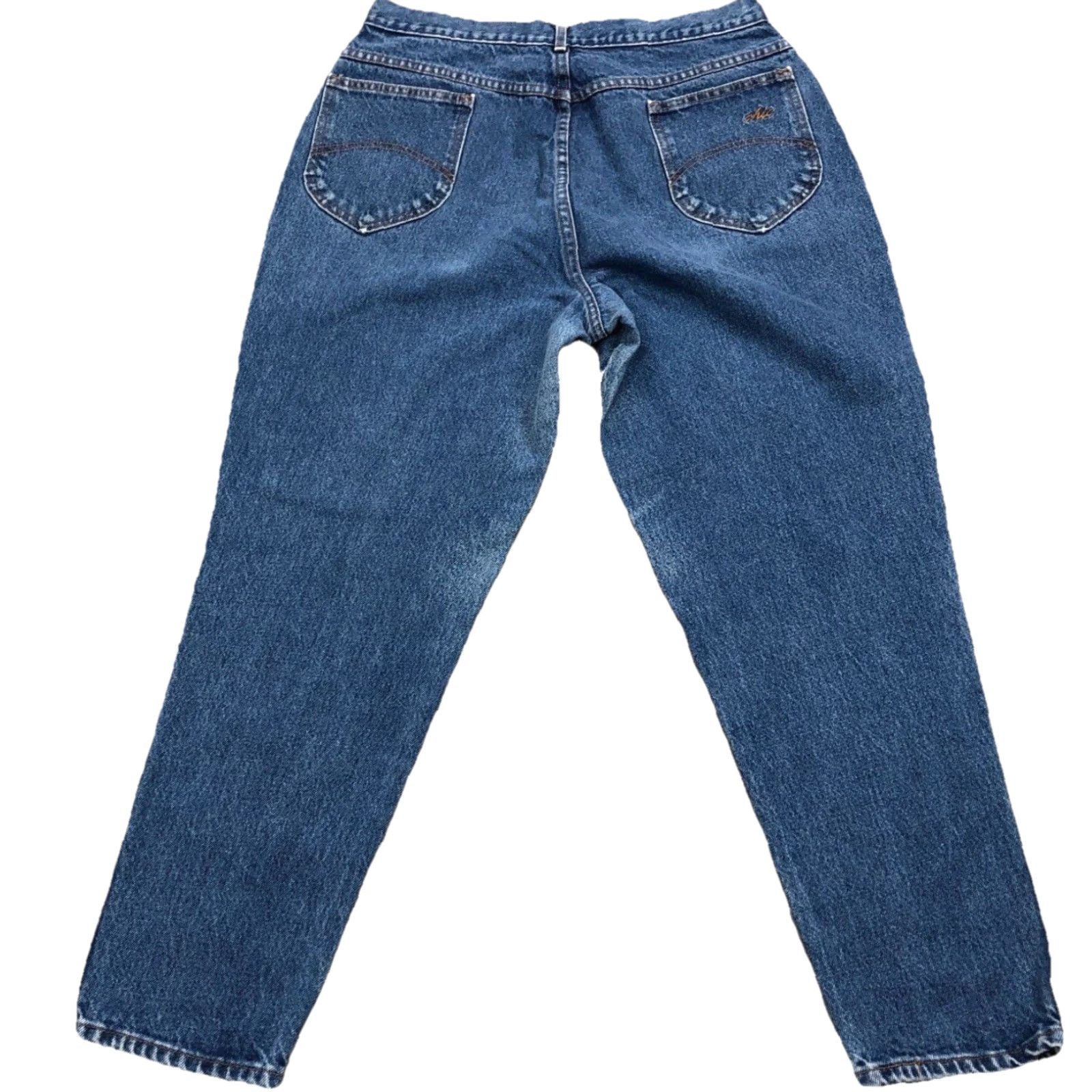 Vintage VINTAGE CHIC JEANS Women 20 High Rise Tapered Dark Wash USA Made 90s Y2K Mom Size 42" / US 20 - 2 Thumbnail