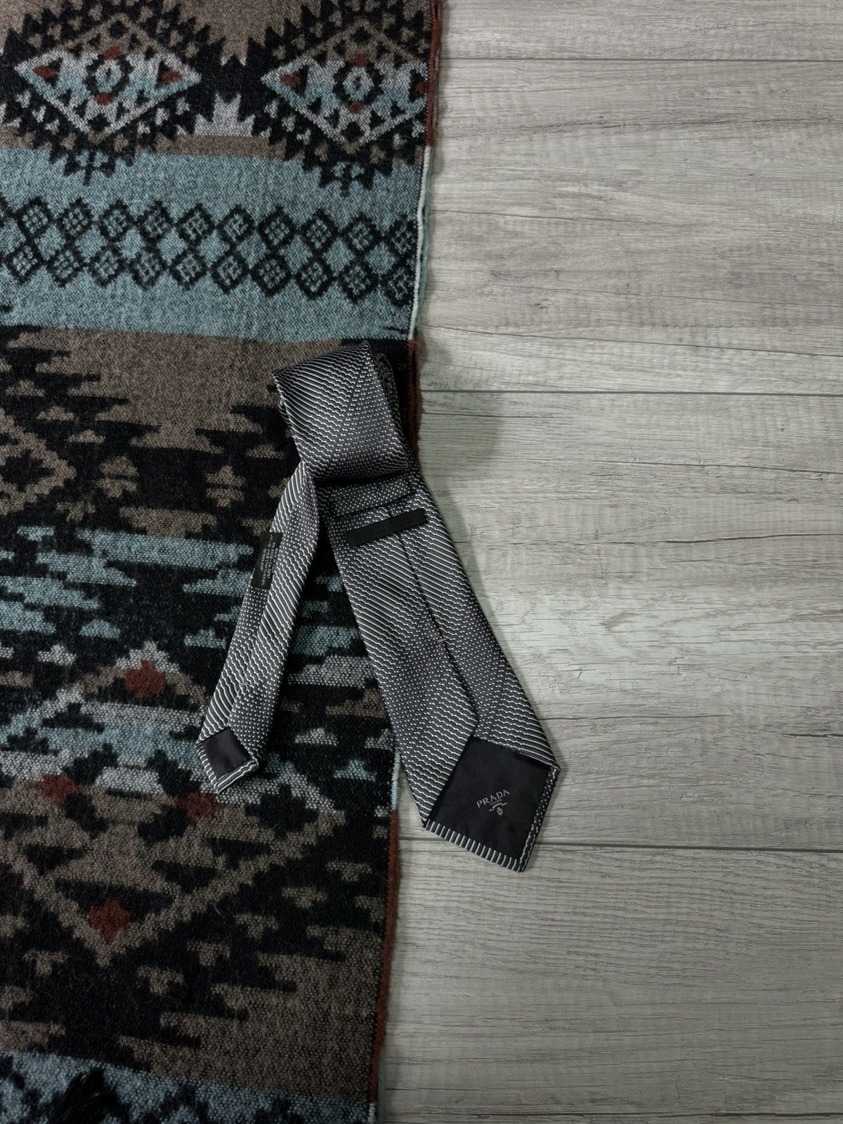 Prada Prada Silk Tie Size ONE SIZE - 1 Thumbnail