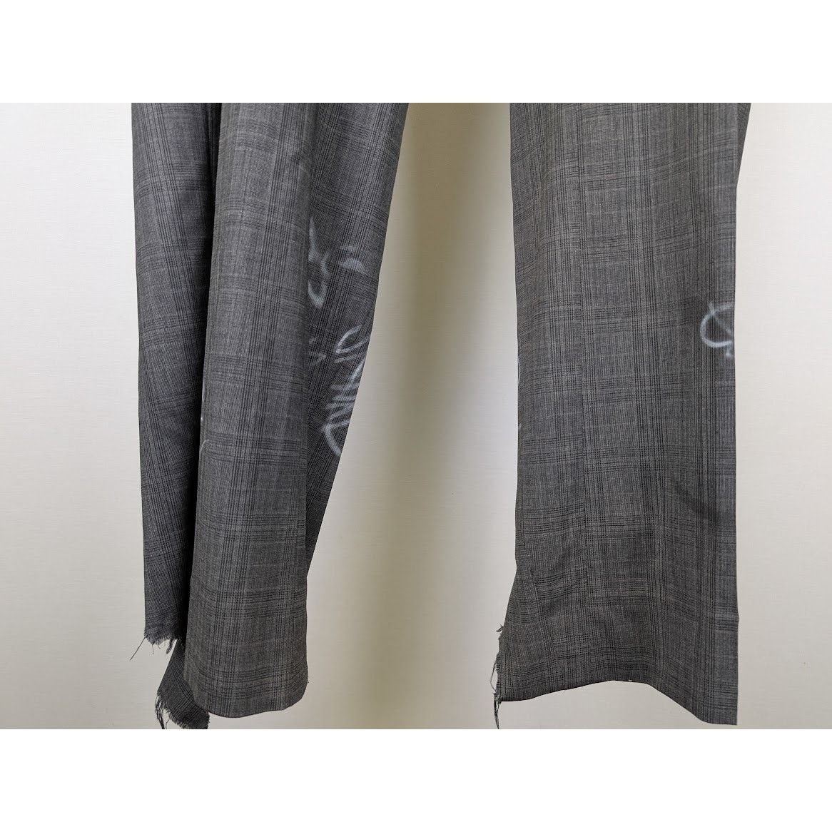 Balenciaga o1rshd1 Heather Price of Wales Skater Tailored Pant in Grey Size US 32 / EU 48 - 4 Thumbnail