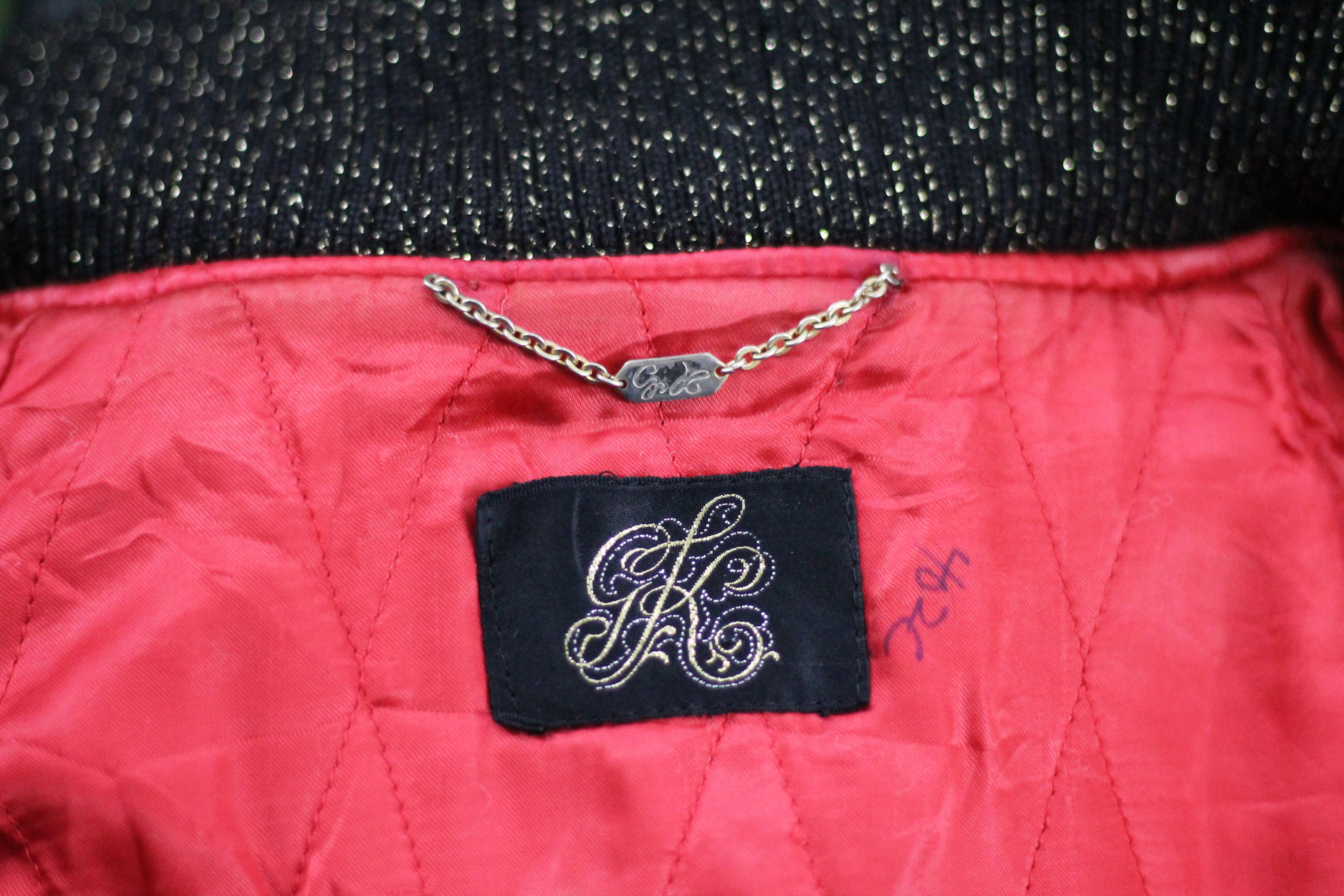 Vintage RARE! Vintage Tiger Designed Leather Jacket. Size US M / EU 48-50 / 2 - 7 Thumbnail