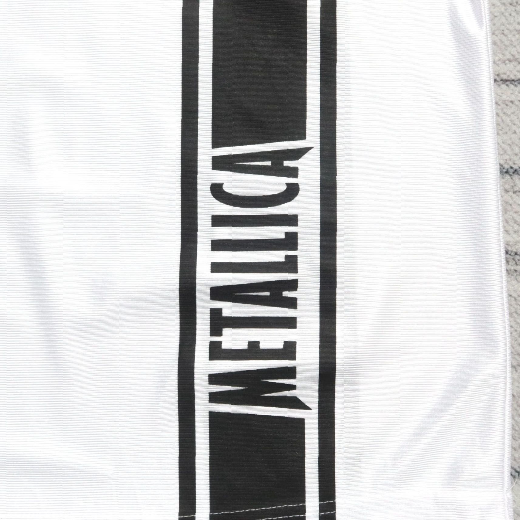 Vintage Vintage Metallica Jersey Shirt L White Deadstock 1999 Tour Mens Size US L / EU 52-54 / 3 - 7 Thumbnail