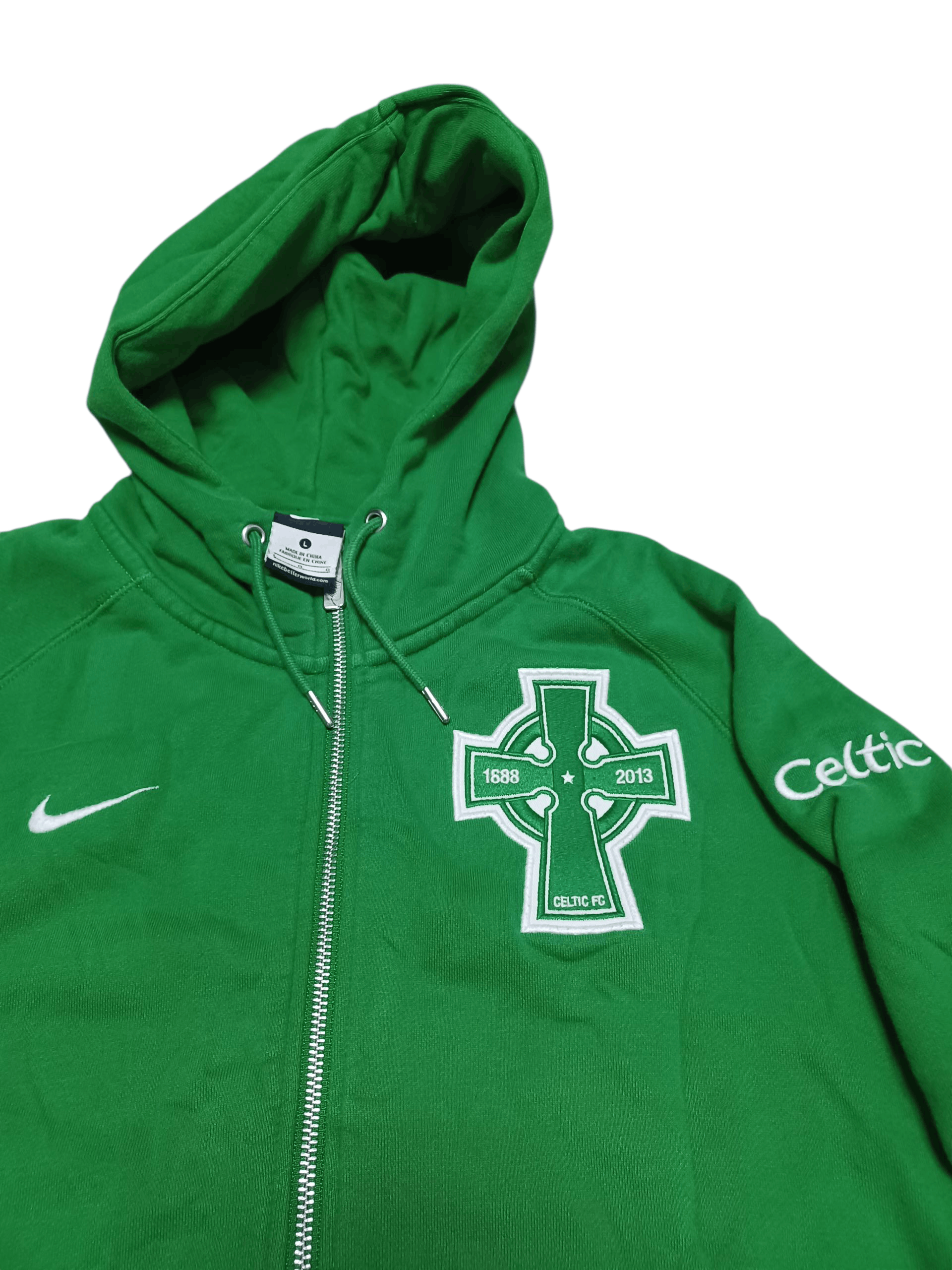Nike CELTIC GLASGOW NIKE VINTAGE LIMITED EDITION ZIP HOODIE Size US L / EU 52-54 / 3 - 2 Thumbnail
