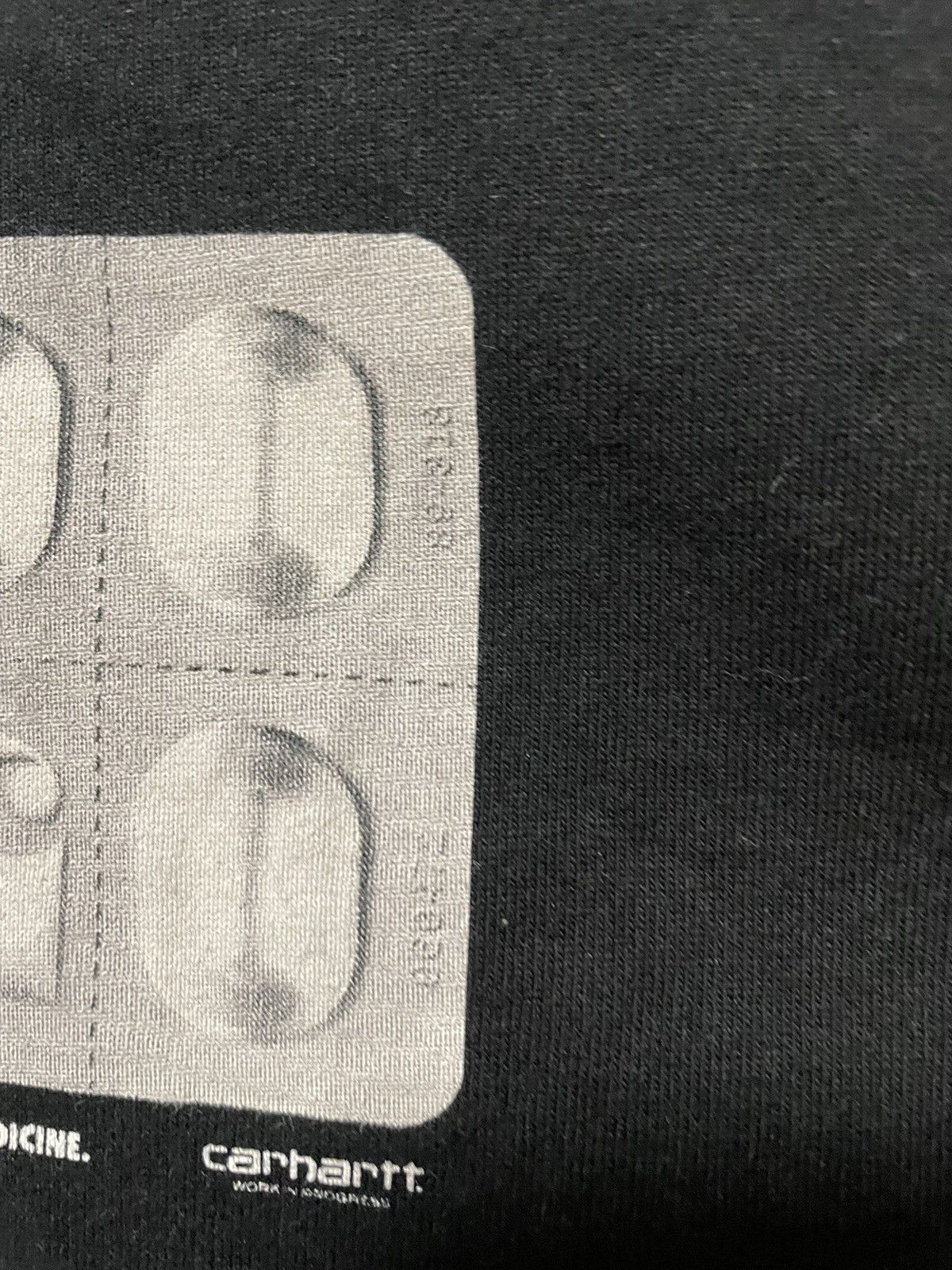 Carhartt Wip Carhartt WIP Pills Graphic Tee Black Streetwear T Shirt Size US M / EU 48-50 / 2 - 5 Thumbnail