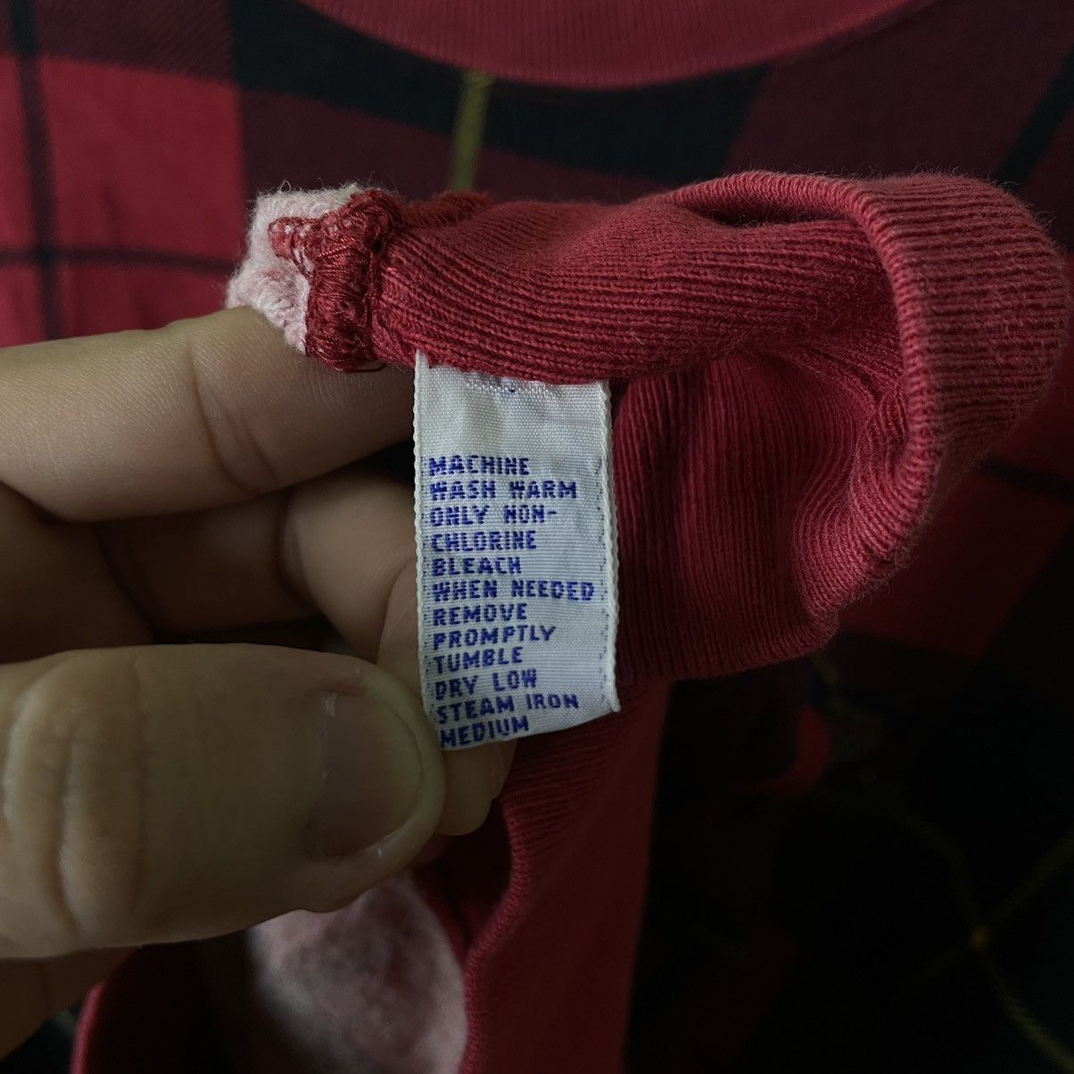 Polo Ralph Lauren Vintage Polo Ralph Lauren Plaid Checkered Sweatshirt Size US XL / EU 56 / 4 - 5 Thumbnail