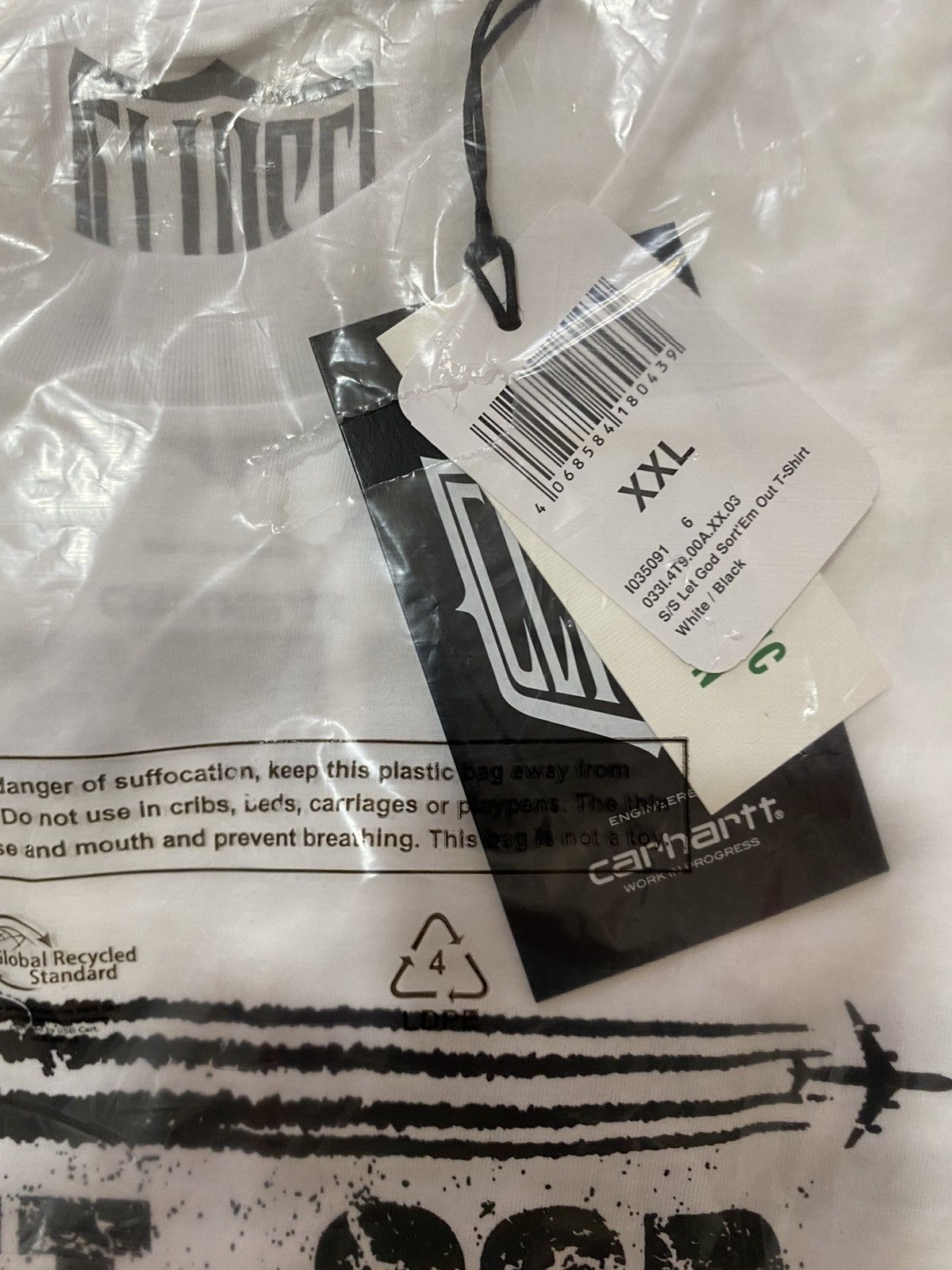 Carhartt Wip T-shirt Carhartt WIP X Clipse Let God sort’em out XXL Size US XXL / EU 58 / 5 - 12 Thumbnail