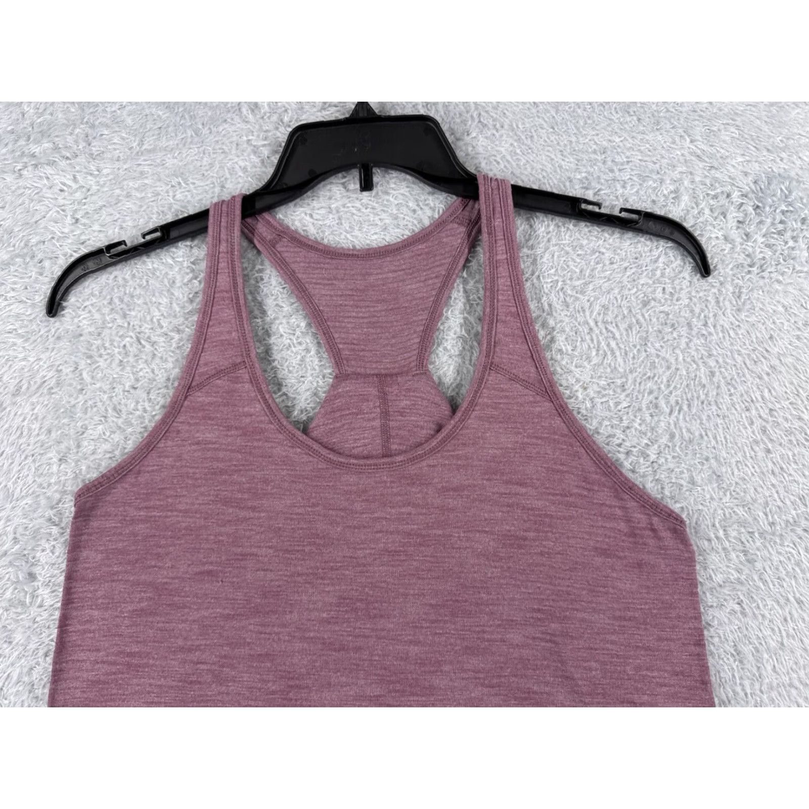 Lululemon Lululemon Shirt Women 8 Pink Mauve Essential Tank Luon Fabric Yoga W1NI7S Size M / US 6-8 / IT 42-44 - 4 Thumbnail