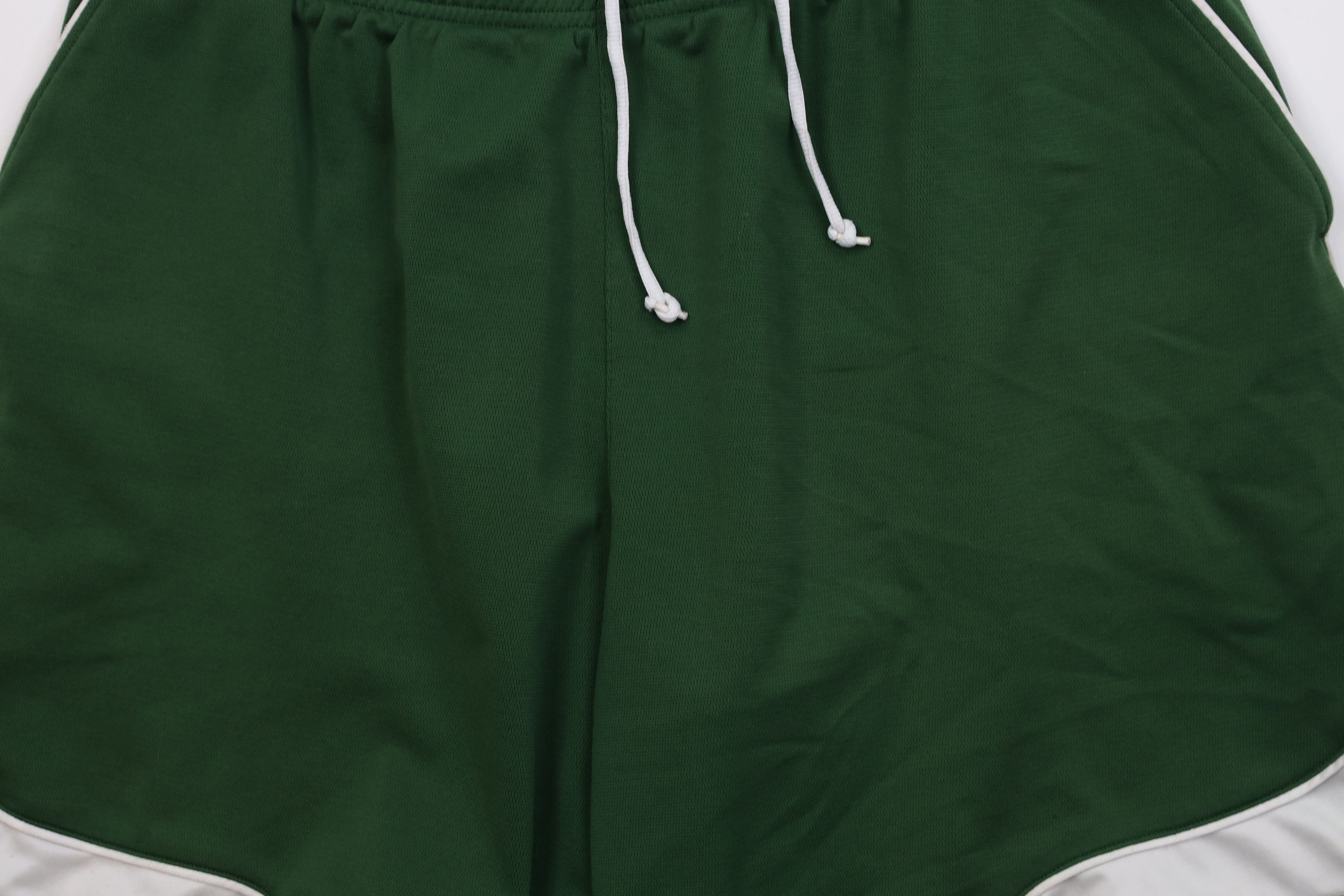 Reebok Vintage Reebok Logo Heavyweight Basketball Shorts Green Size US 36 / EU 52 - 3 Thumbnail