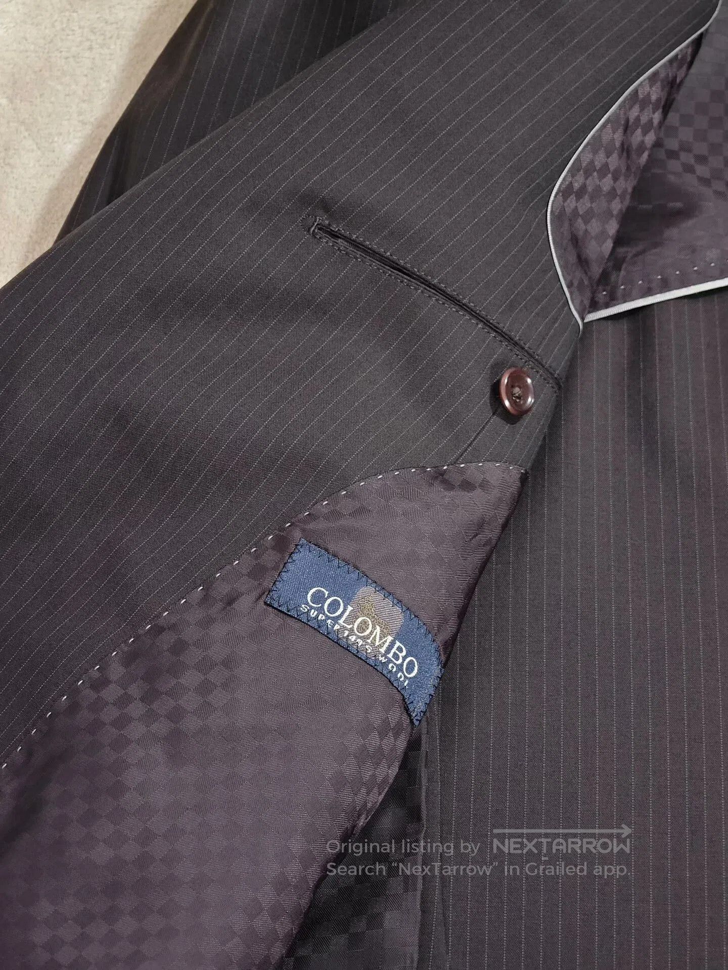 Colombo Italian Colombo Wool Half-Lined Suit. Size US S / EU 44-46 / 1 - 6 Thumbnail