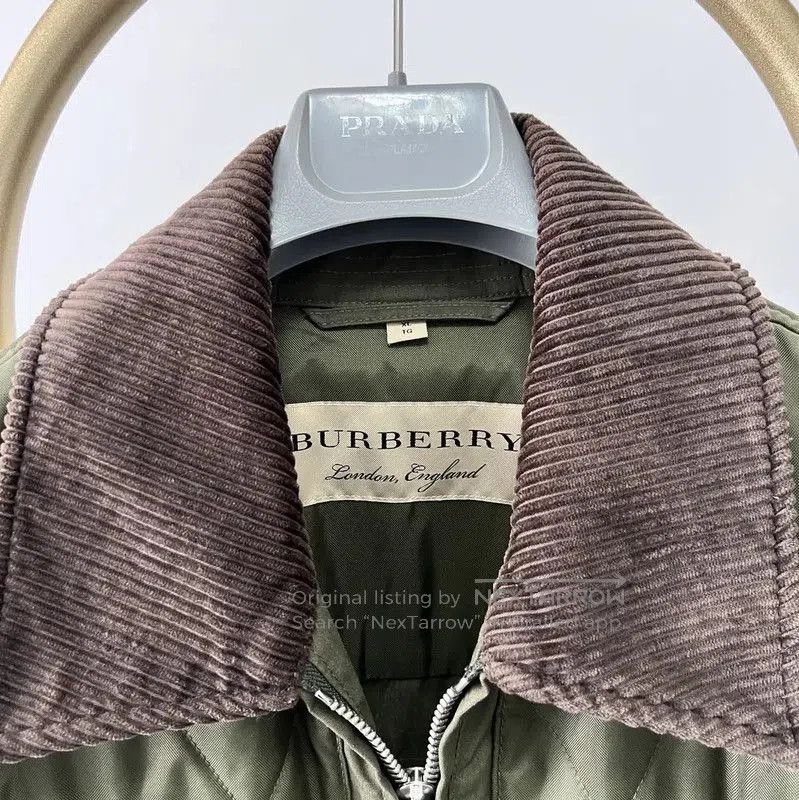 Burberry Burberry XL Green Quilted Jacket for Men. Size US XL / EU 56 / 4 - 3 Thumbnail