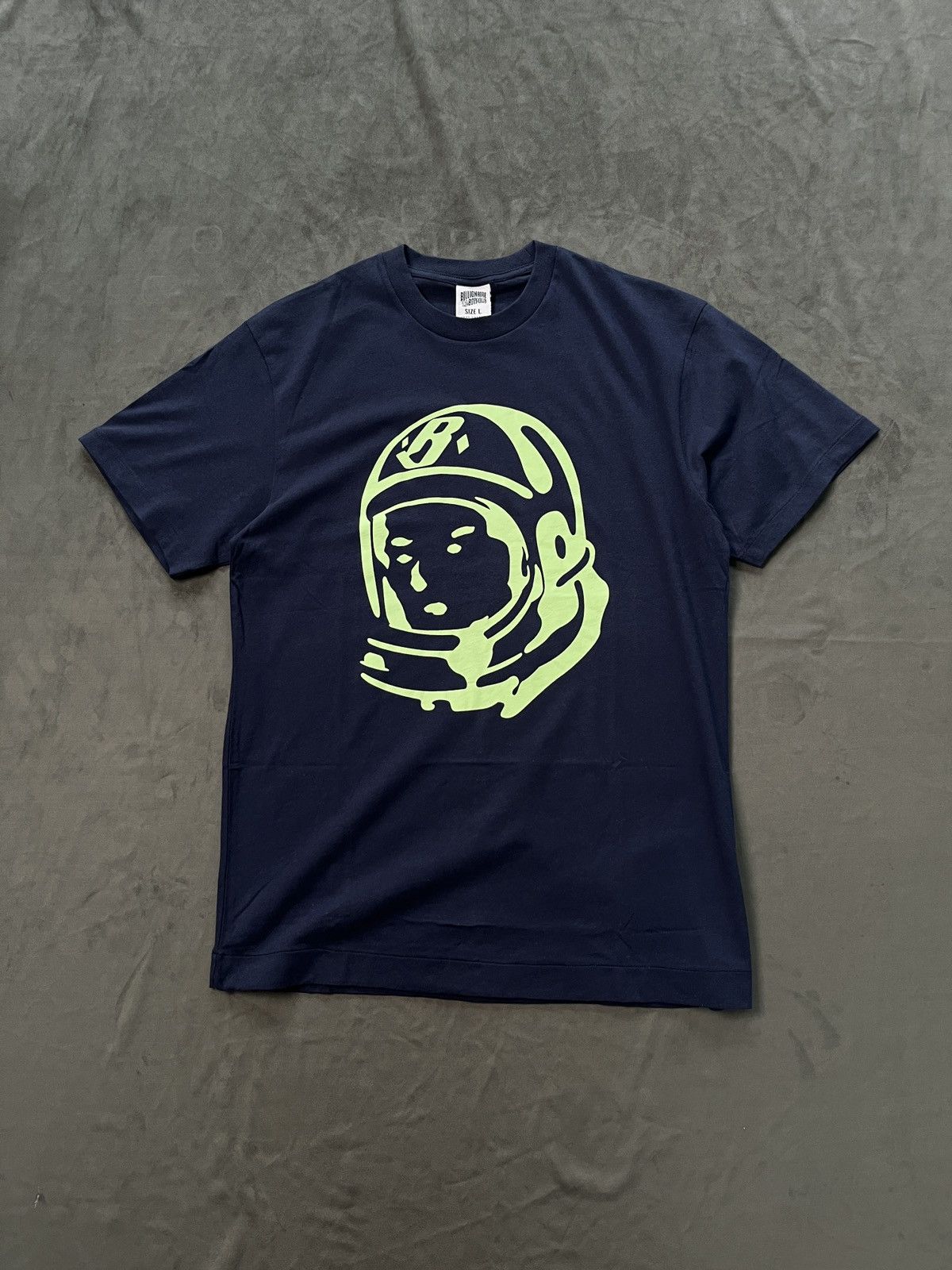 Billionaire Boys Club Rare Billionaire Boys Club BBC Helmet Print T-Shirt Navy L Size US L / EU 52-54 / 3 - 1 Thumbnail