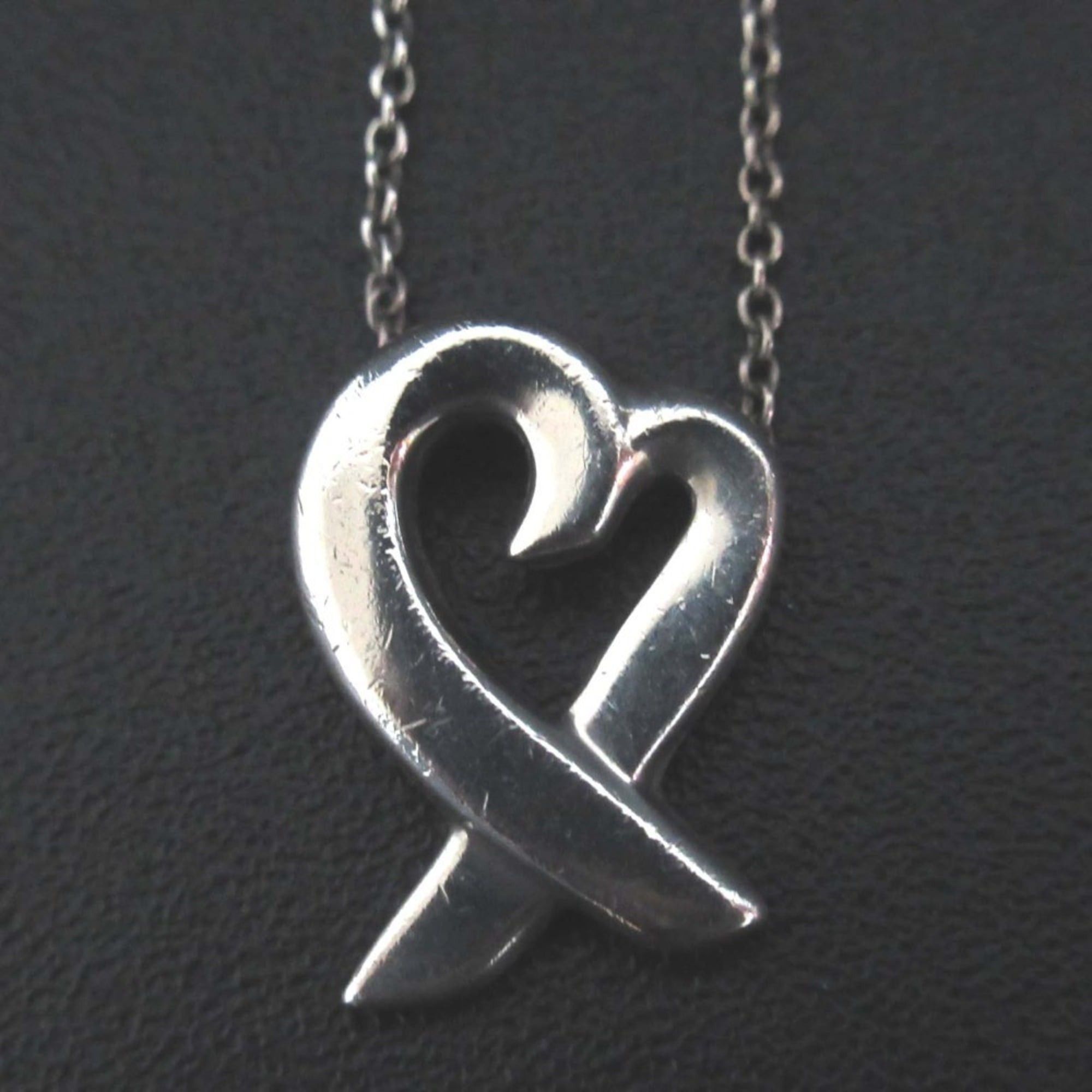 Tiffany & Co. Paloma Picasso Loving Heart Necklace in 925 SV Silver for Women