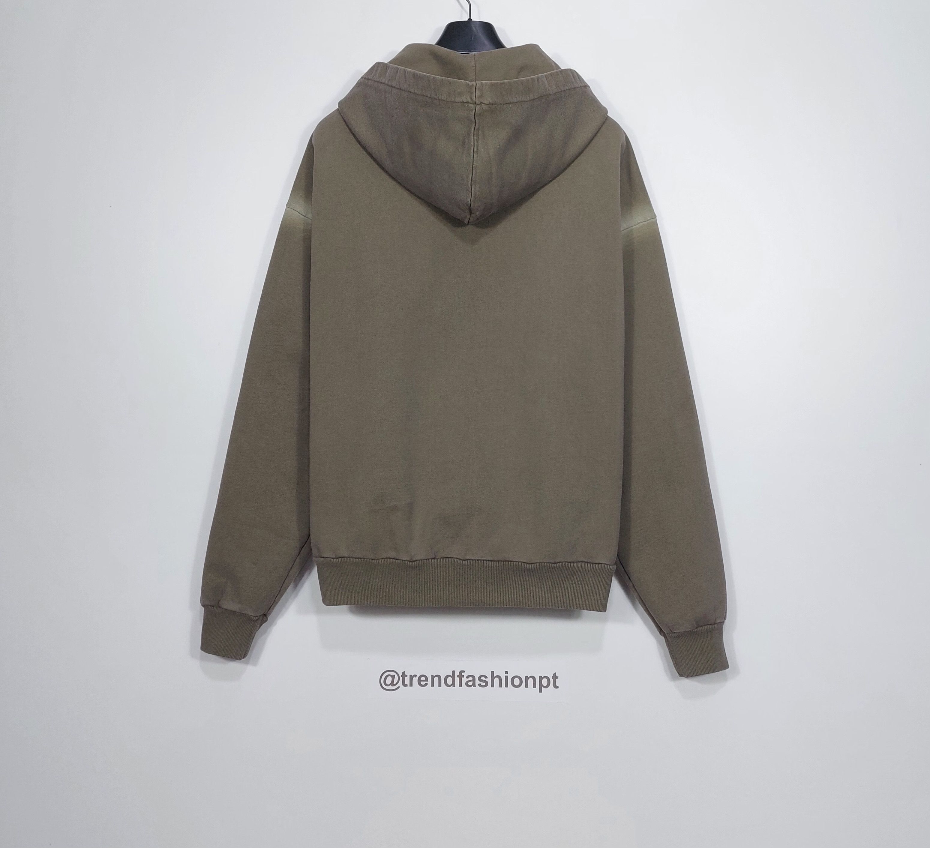 Trapstar London spray zip hoodie - khaki XXL Size US XXL / EU 58 / 5 - 8 Thumbnail
