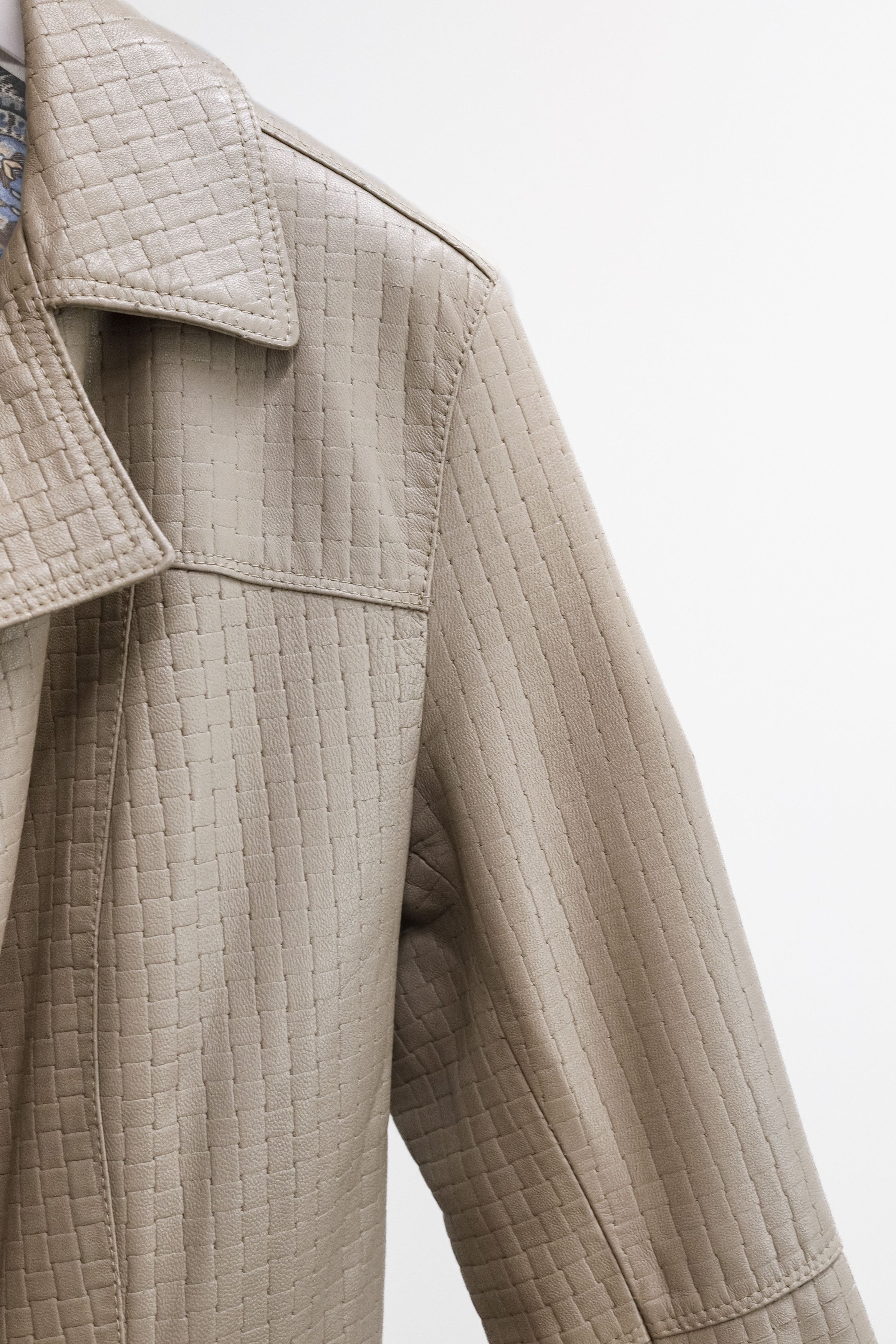 Bottega Giotti Brown Leather Moto Jacket