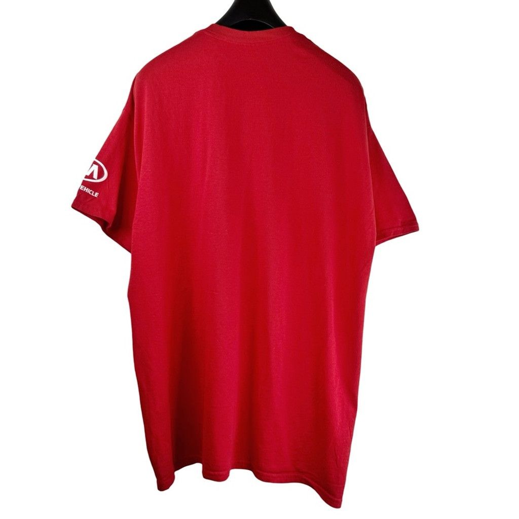 Gildan NWOT GILDAN HEAVY COTTON CLIPPERS Mens Red Christmas T-Shirt Size US XL / EU 56 / 4 - 5 Thumbnail
