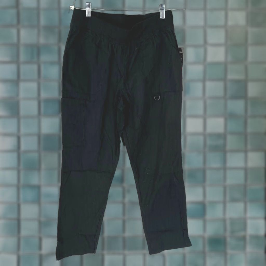 Dickies Dickies Scrub Pants Womens DK125 EDS Signature Tapered Leg Pull On Black Size M Size 32" / US 10 / IT 46 - 1 Thumbnail