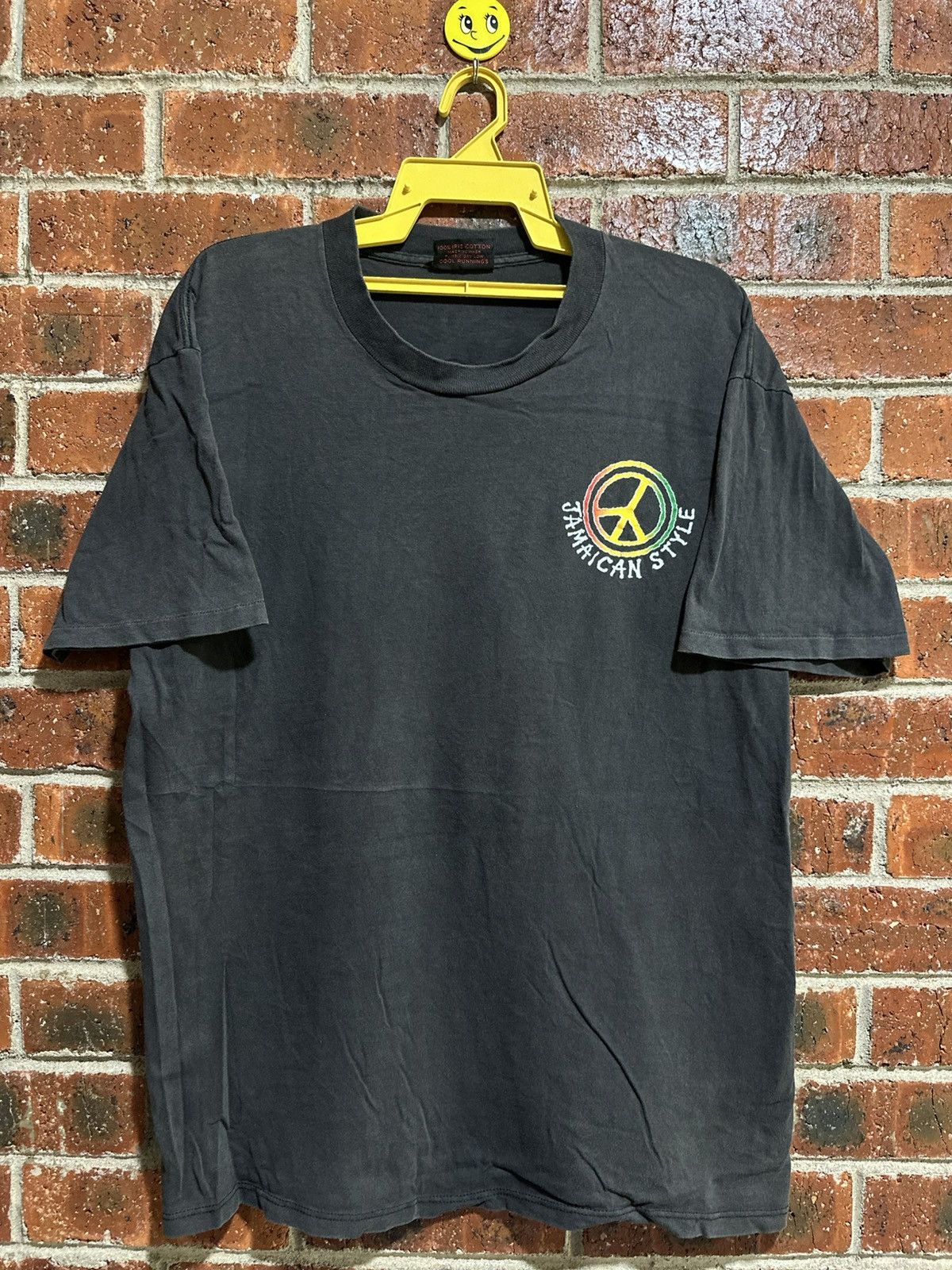 Vintage Vintage Jamaican Style Faded Tee Size US XL / EU 56 / 4 - 2 Thumbnail