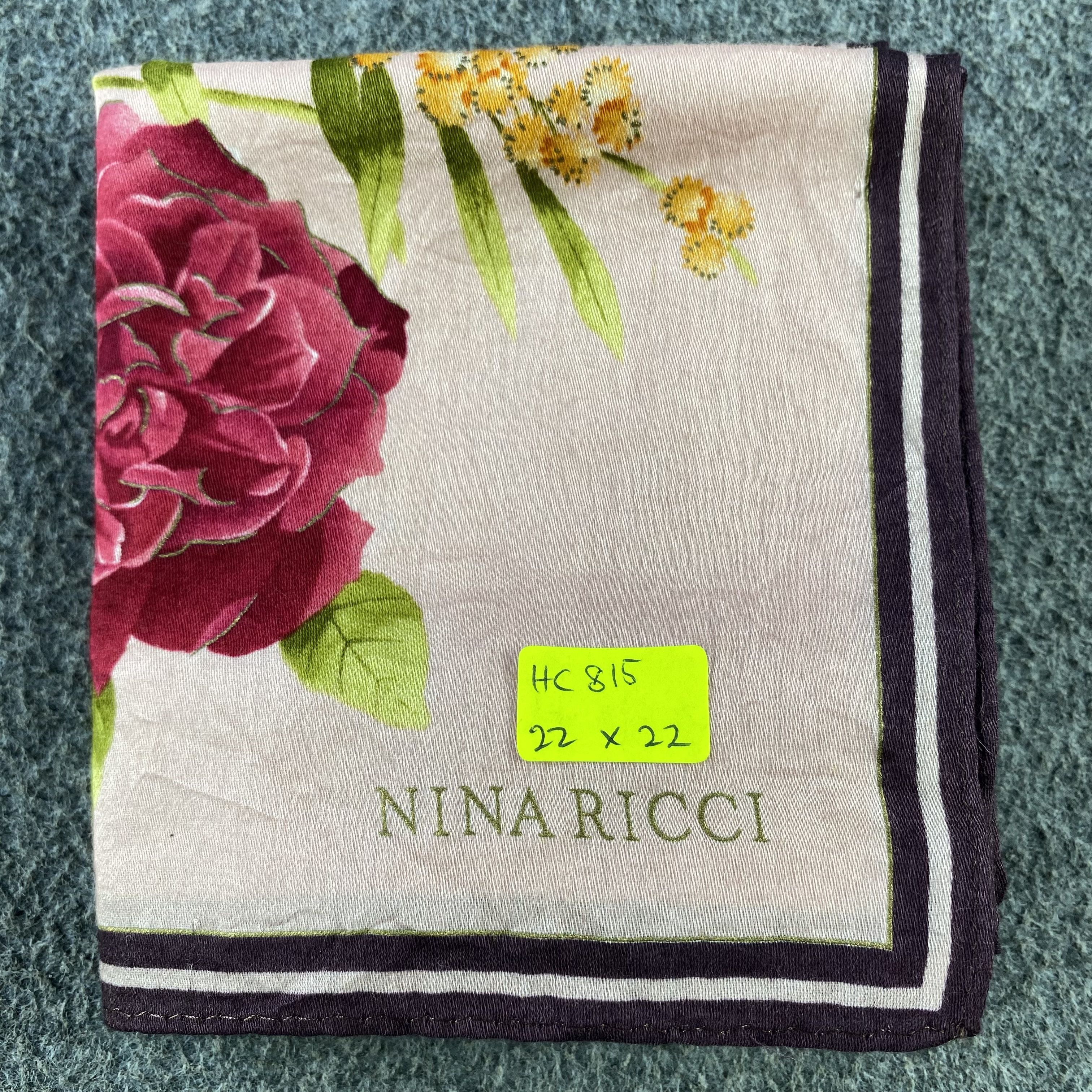 Nina Ricci Nina Ricci Handkerchief/Neckerchief/Bandana HC815 Size ONE SIZE - 7 Thumbnail