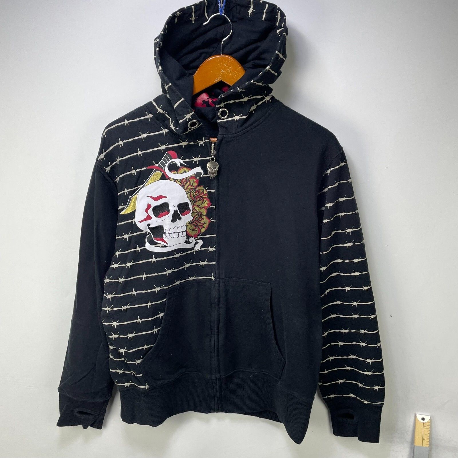 Japanese Brand × Vintage Vintage Vercho Zip Hoodie Skull Y2K | Grailed