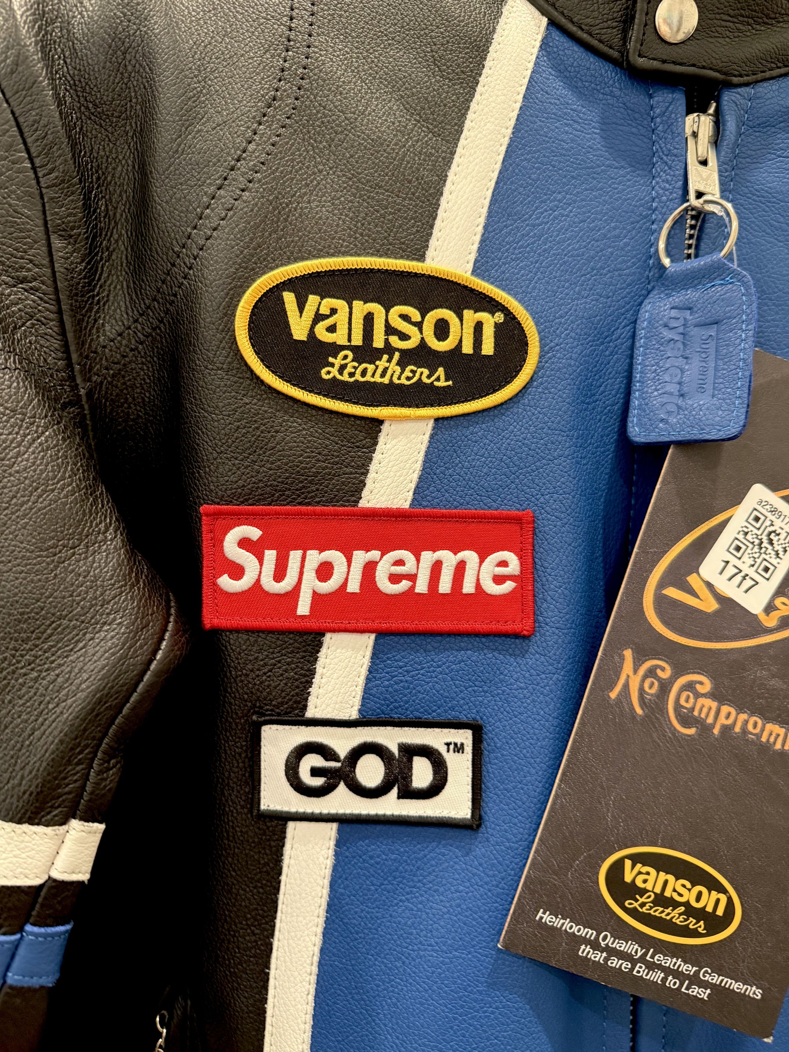 Supreme x HYSTERIC GLAMOUR x Vanson Leathers® Jacket
