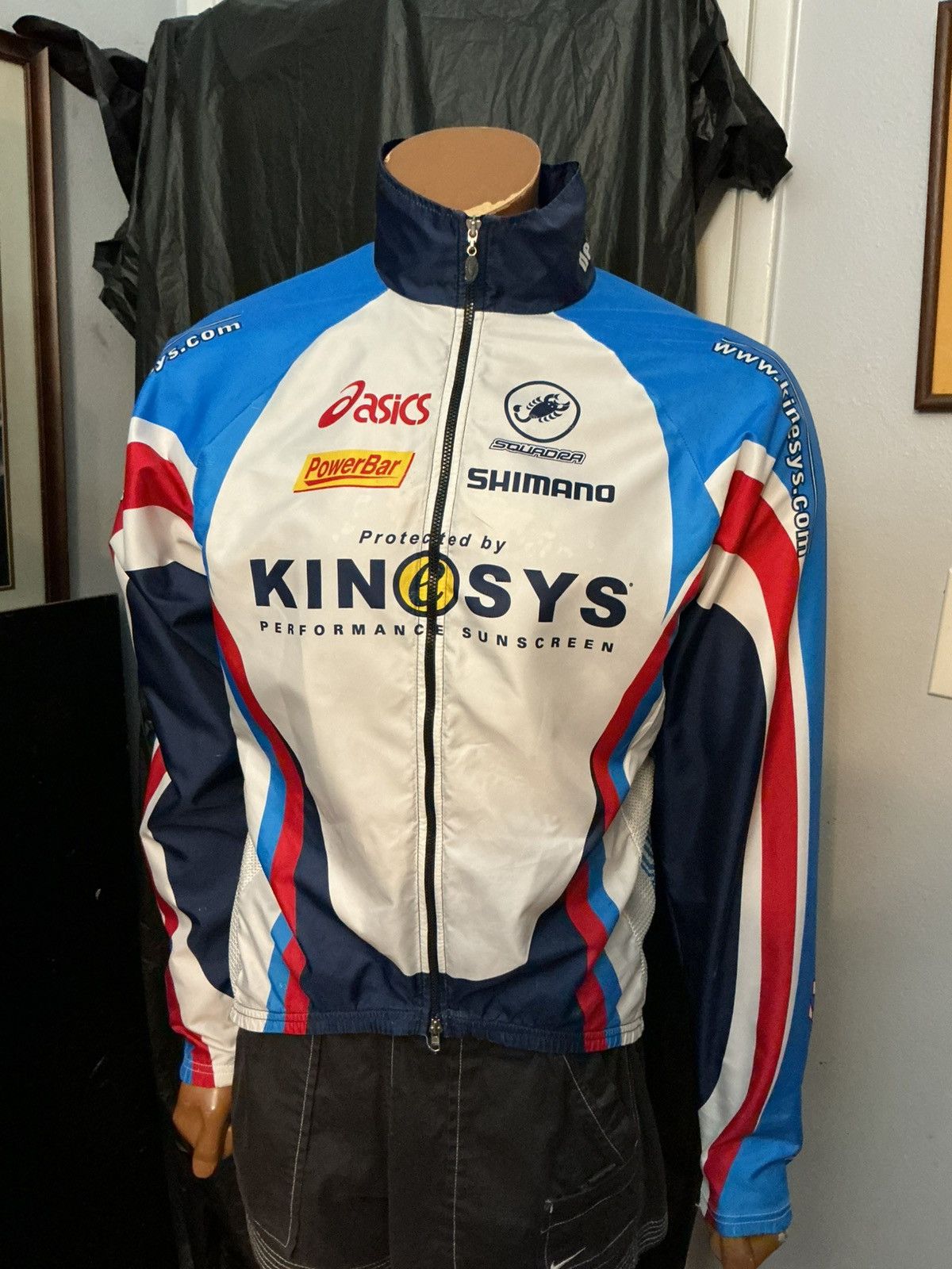 Other Squadra Team Division Shimano Bike Cycling Racing Zip Jacket Size US L / EU 52-54 / 3 - 18 Thumbnail