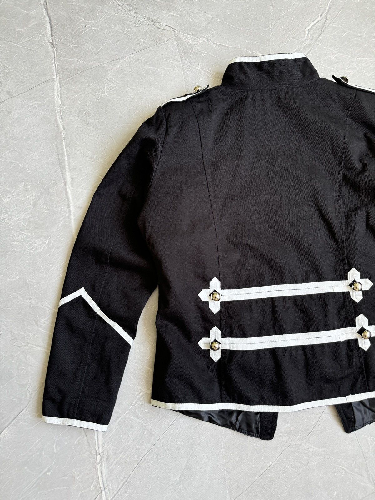 Hysteric Glamour 00s Napoleon Military Hussar Jacket PPFM Balmain Style Y2K Size US XL / EU 56 / 4 - 15 Thumbnail