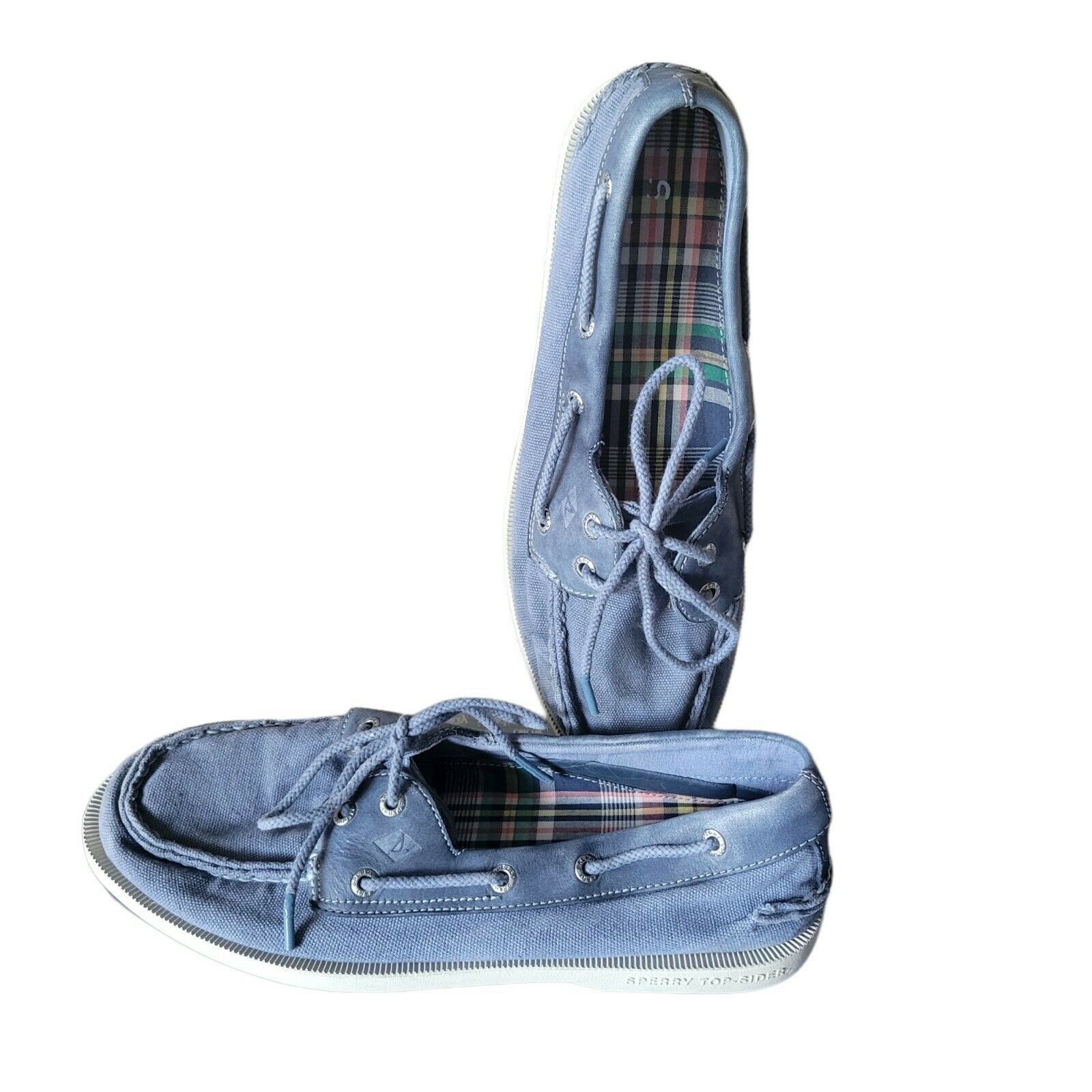 Sperry Men's Sperry Washed Boat Shoes. STS21703. Size 10 Size US 10 / EU 43 - 1 Thumbnail