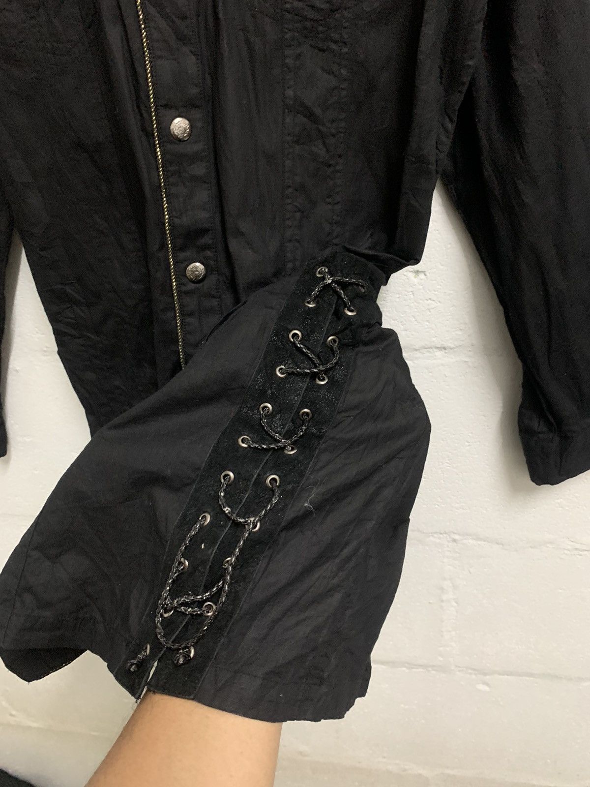 In The Attic × Japanese Brand Men Glam Rock Gothic Shirt Jacket Size US M / EU 48-50 / 2 - 11 Thumbnail