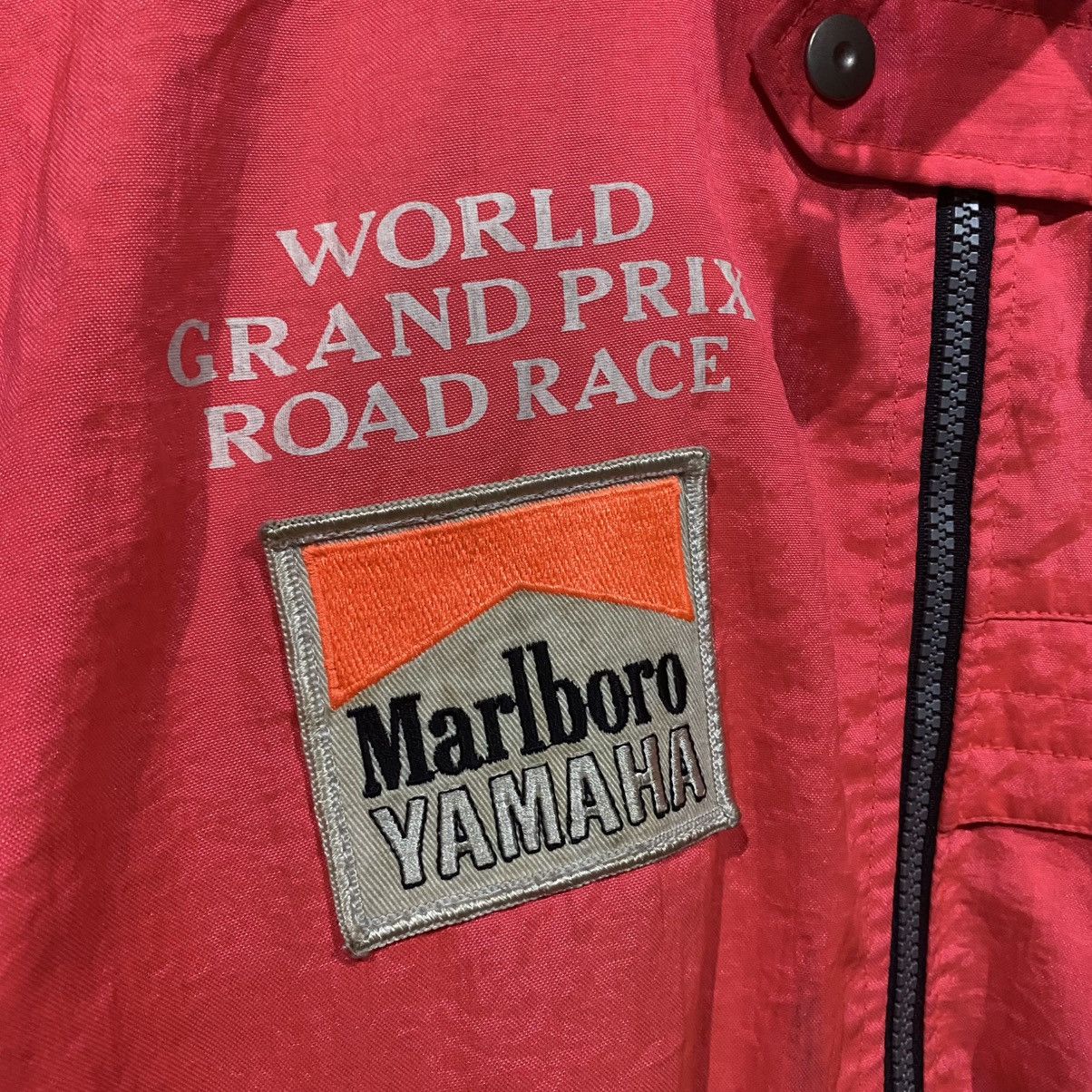 Marlboro Classics Vintage Marlboro Yamaha Jacket Grand Prix Road Race Jacket Size US L / EU 52-54 / 3 - 3 Thumbnail