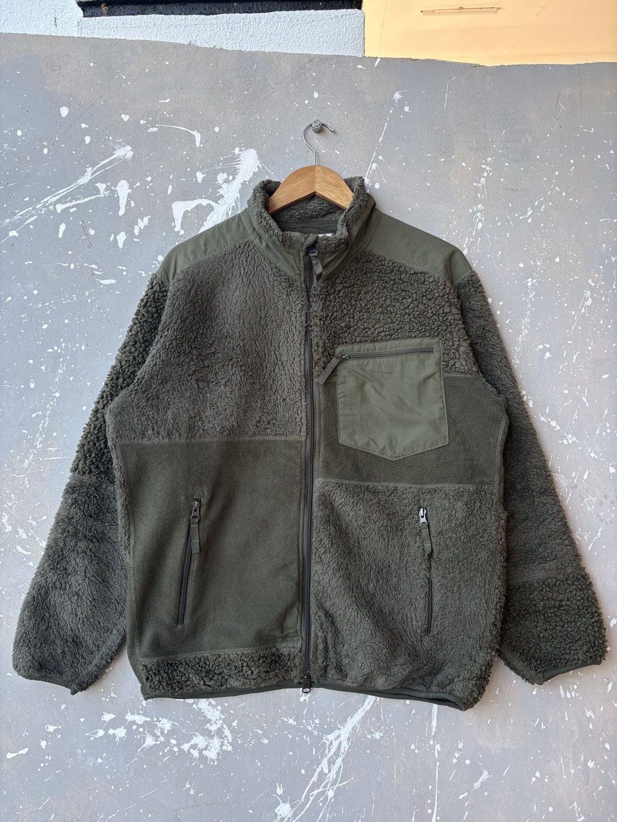 Engineered Garments × Uniqlo Rare‼️Uniqlo x Engineered Garments Fleece Combination Jacket Size US S / EU 44-46 / 1 - 1 Thumbnail
