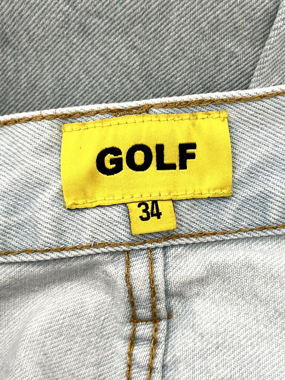 Golf Wang Golf Wang Tyler the Creator Rope Logo Denim Jeans Size 34 Size US 34 / EU 50 - 5 Thumbnail