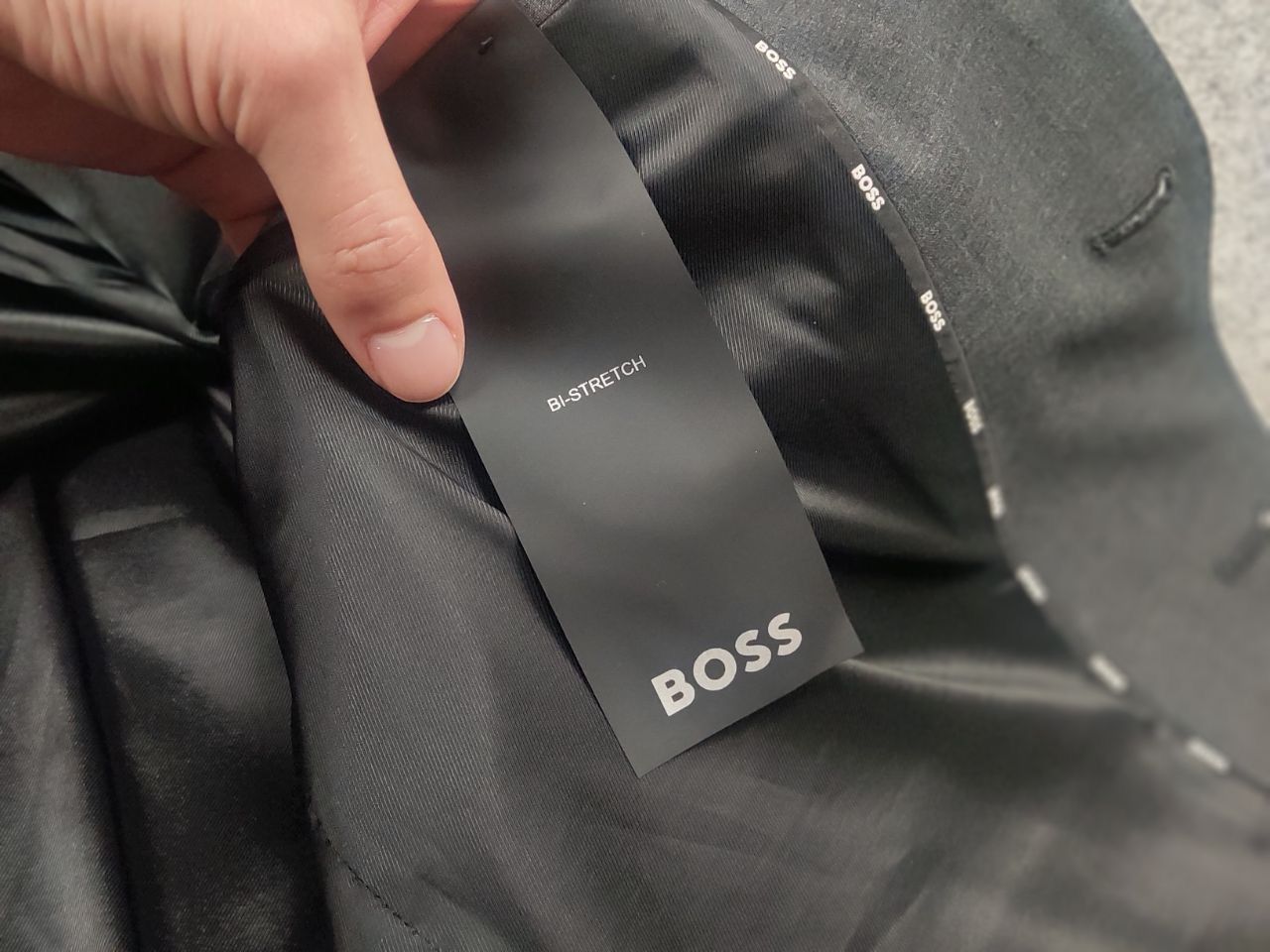 Hugo Boss Boss New Hugo Boss Slim Fit Patterned Wool Blazer Jacket Size US L / EU 52-54 / 3 - 16 Thumbnail