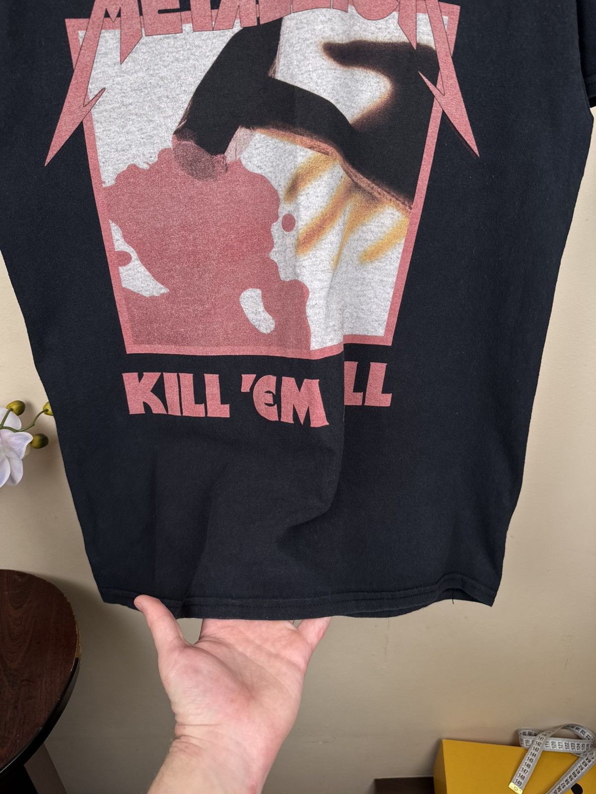 Metallica Vintage Metallica T shirt Kill Em All 2017 Rock Band Black L Size US L / EU 52-54 / 3 - 11 Thumbnail