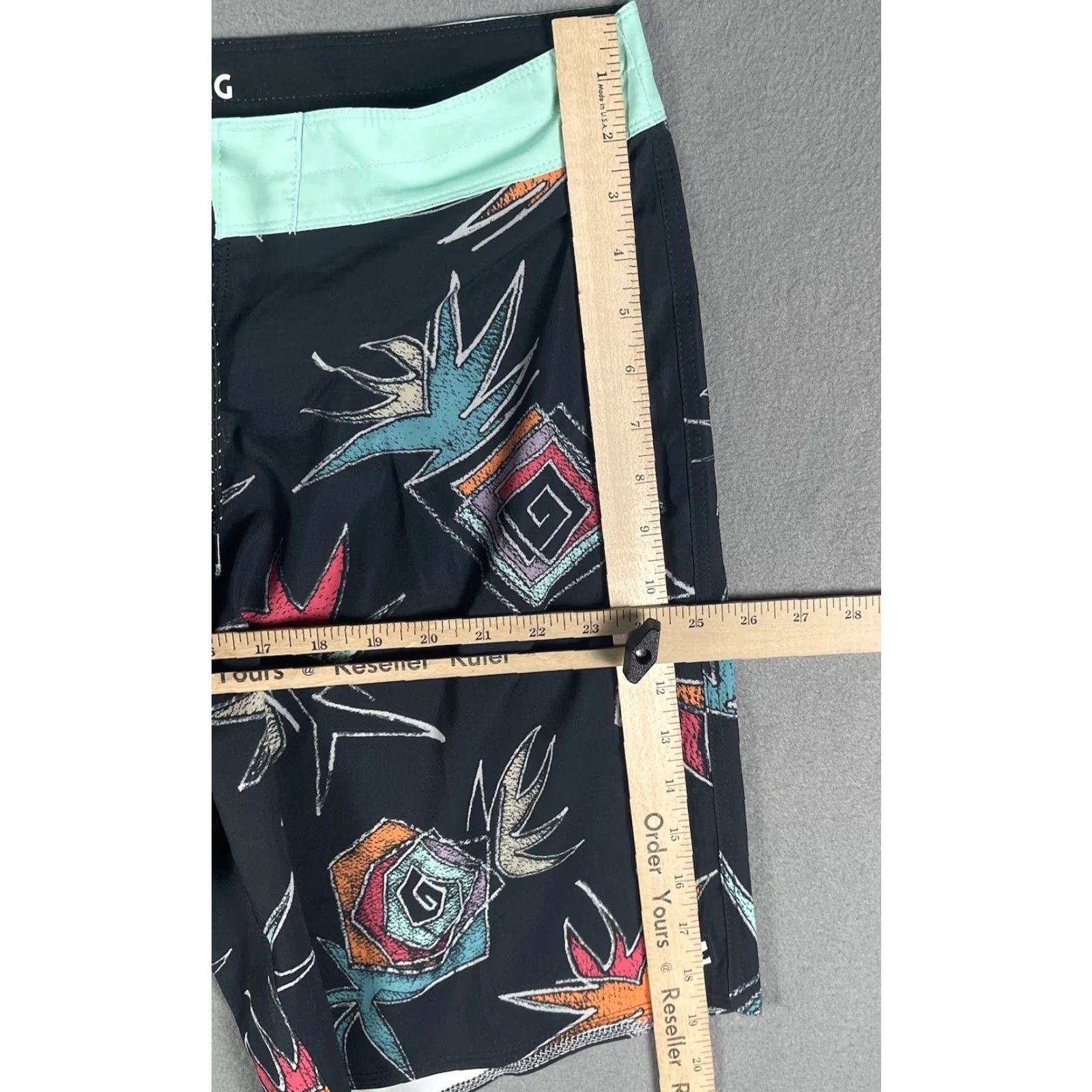 Billabong Billabong Board Shorts Men's 34 Multicolor Geometric 90s Y2K Beach Hawaiian Recycler Sundays Airlites Size US 34 / EU 50 - 5 Thumbnail