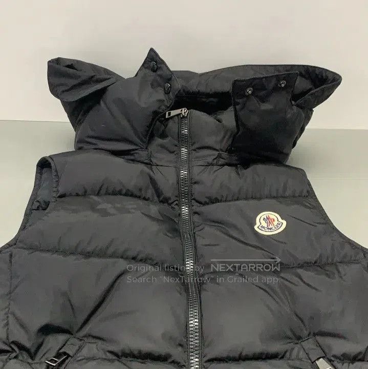 Moncler Moncler Logo Patch Detachable Hood Down Vest. Size US S / EU 44-46 / 1 - 5 Thumbnail