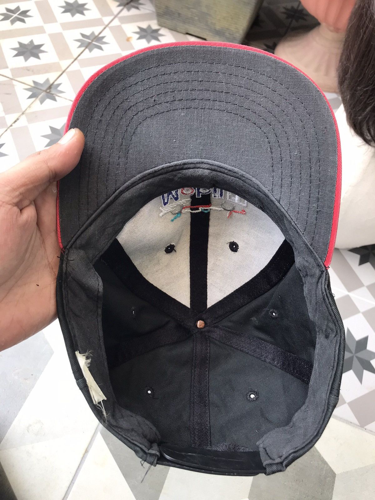 Formula 1 × Vintage VINTAGE 90’s SUNFADED TEAM MOBIL FORMULA ONE CAP HAT Size ONE SIZE - 7 Thumbnail