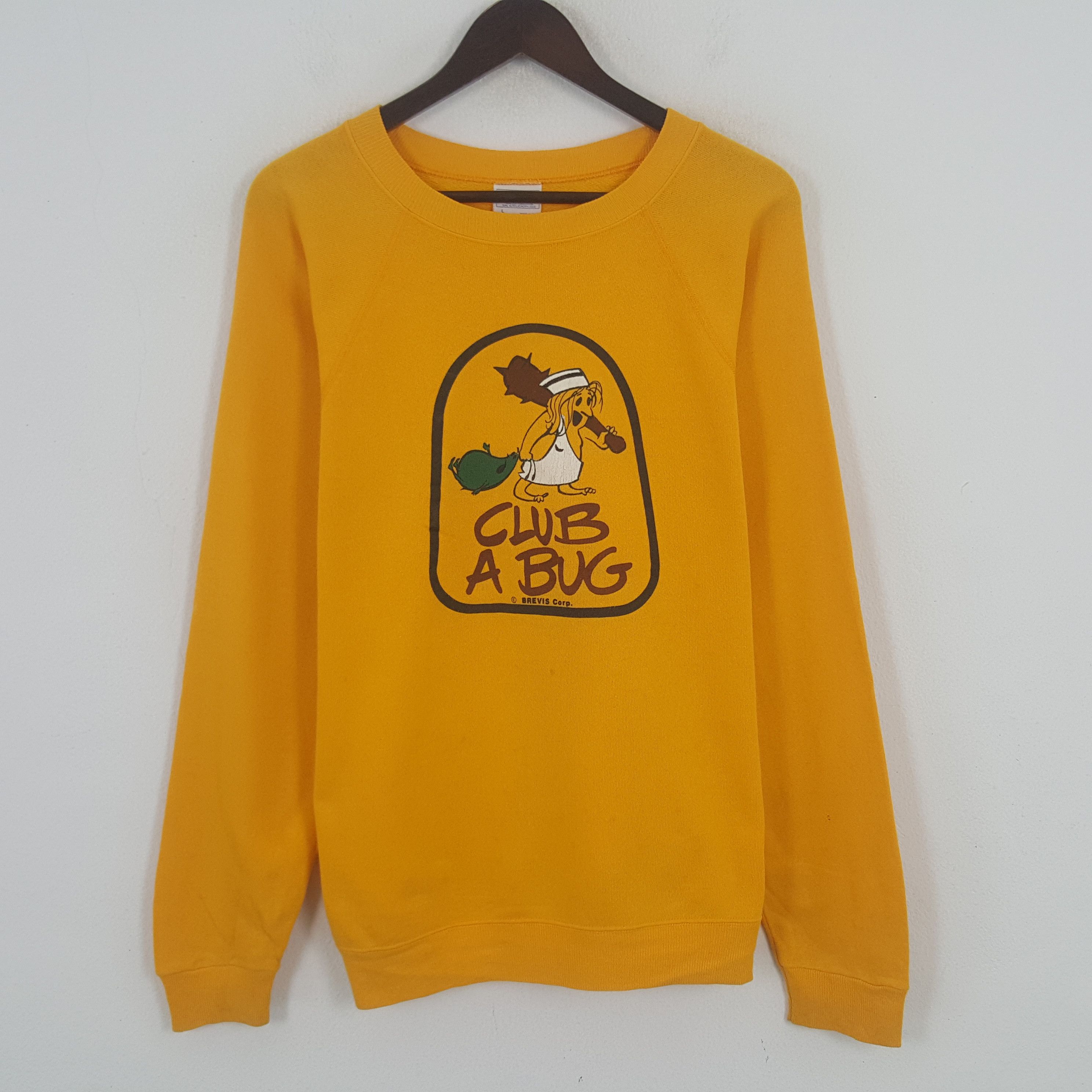 Cartoon Network × Hanes × Vintage Vintage Club A Bug Sweatshirt Size US L / EU 52-54 / 3 - 1 Thumbnail