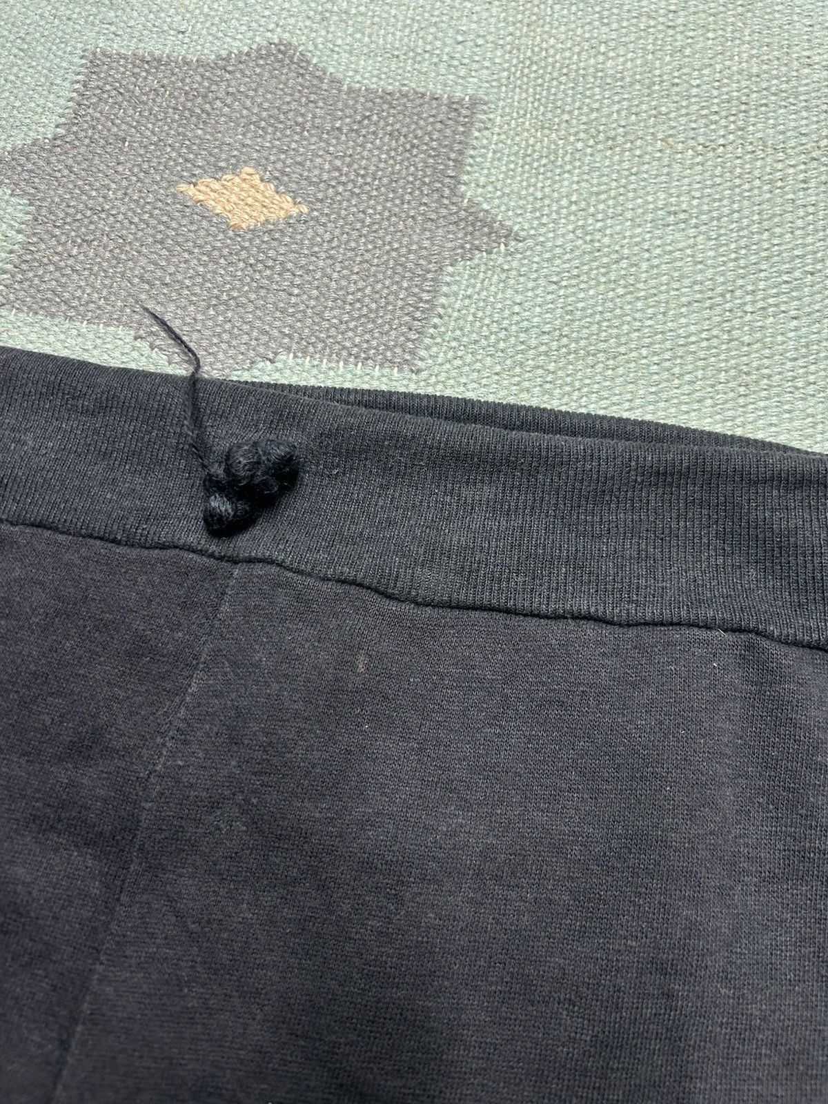 Vintage Vtg 70s sweatpants track gym blank black grunge goth USA XL Size US 34 / EU 50 - 6 Thumbnail