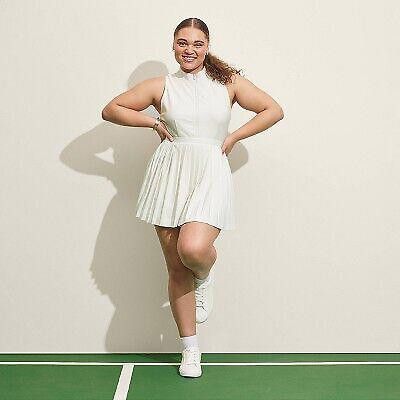 Designer Prince Sports Women's Zip-Front Tennis Pickleball Dress Size S / US 4 / IT 40 - 2 Thumbnail