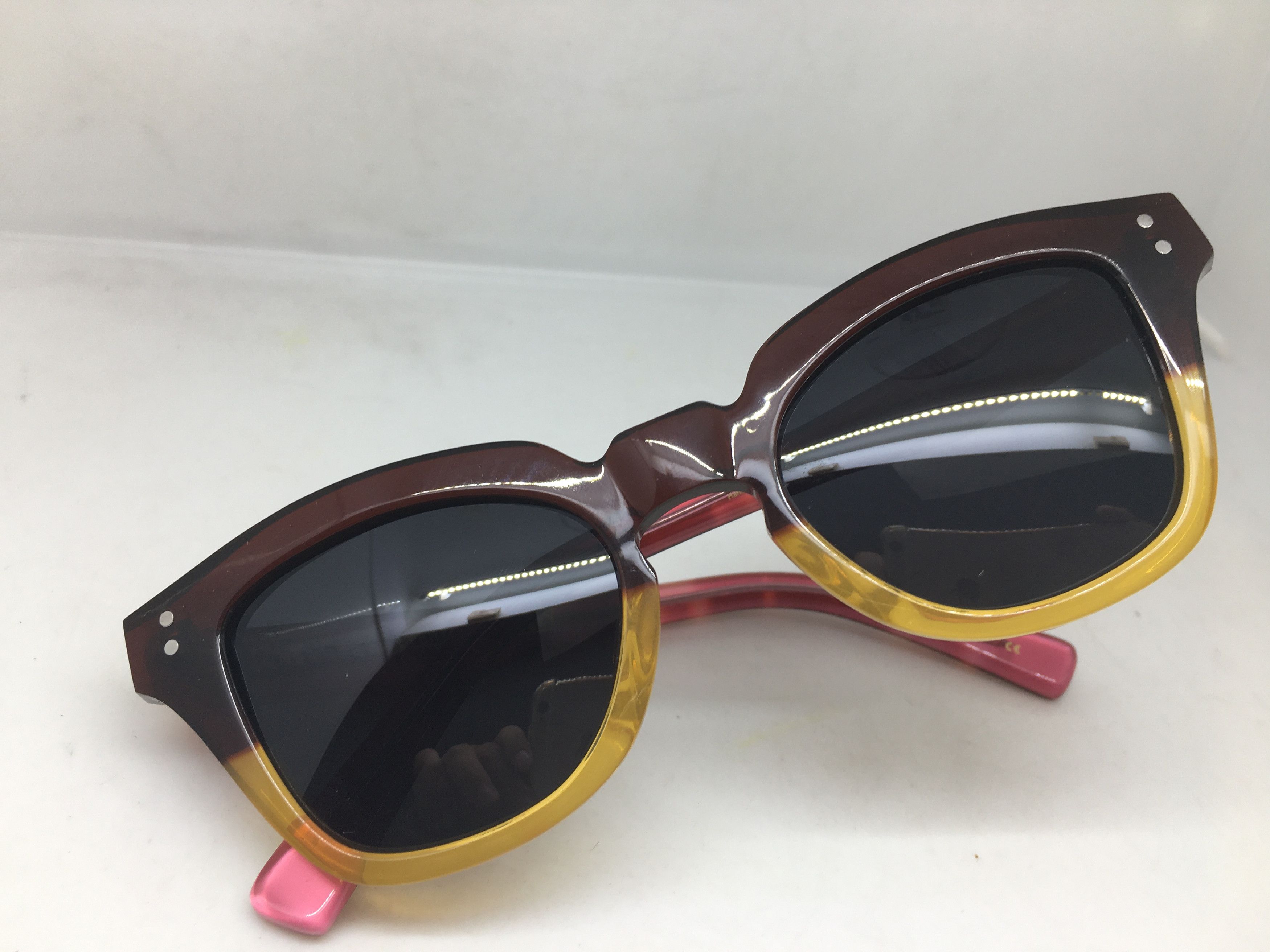 Gentle Monster Gentle Monster Handmade Acetate ARTSTOCRST Sunglasses Frame Size ONE SIZE - 7 Thumbnail