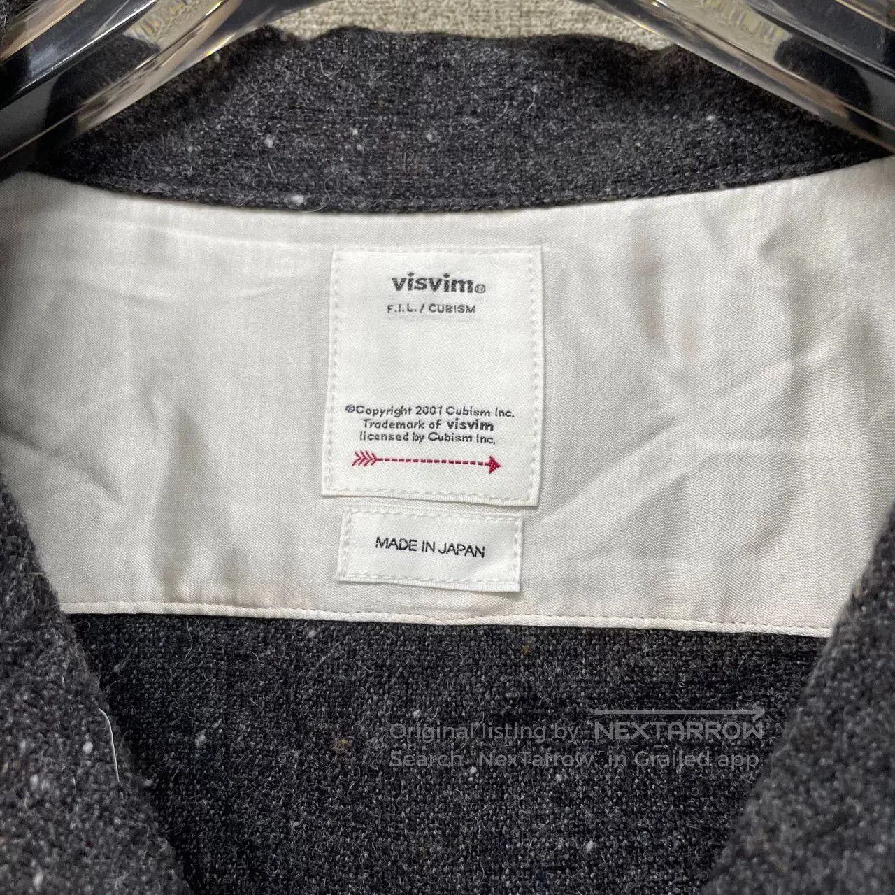 Visvim Visvim 23AW Black Wool Tweed Shirt. Size US XL / EU 56 / 4 - 3 Thumbnail