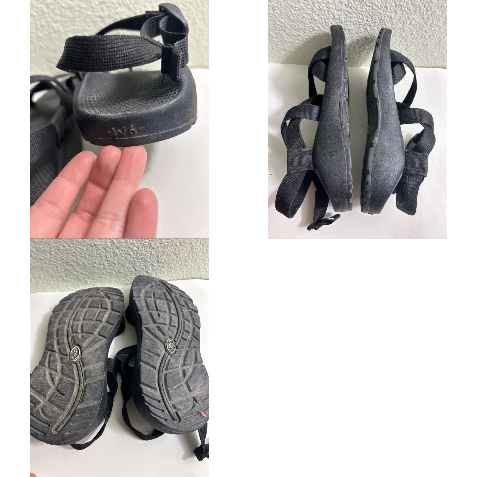 Chaco Chaco ZCloud 2 Sandal Women Solid Black Toe Loop Size 6 Sandal Womens Black ZCloud 2 Size US 6 / IT 36 - 9 Thumbnail