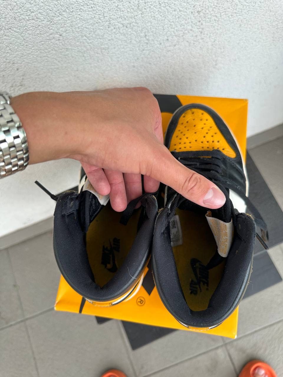 Nike Jordan 1 High Taxi Size US 8.5 / EU 41-42 - 8 Thumbnail