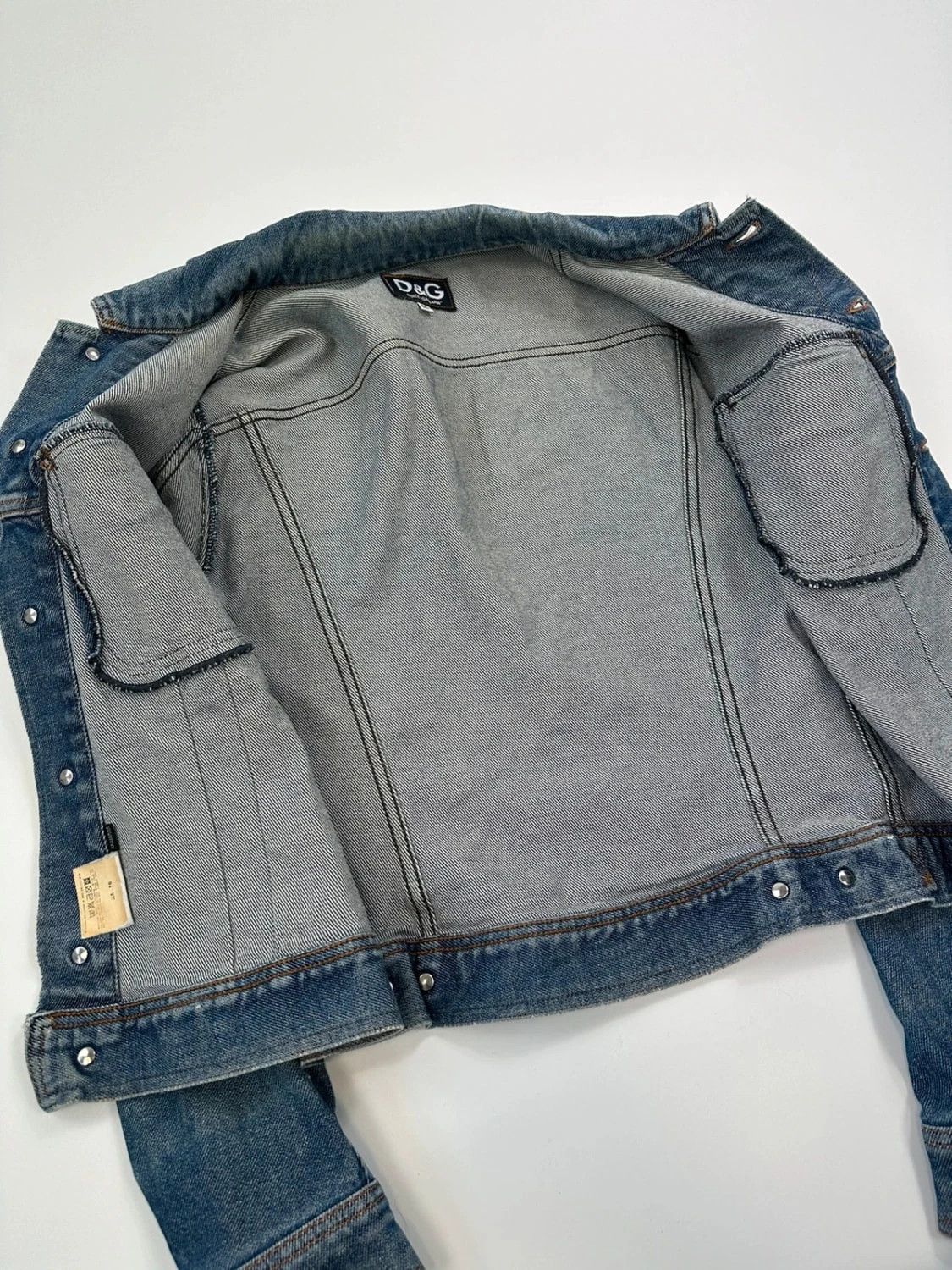 Dolce & Gabbana Dolce Gabbana boxy Crop Denim Jacket Size US M / EU 48-50 / 2 - 5 Thumbnail