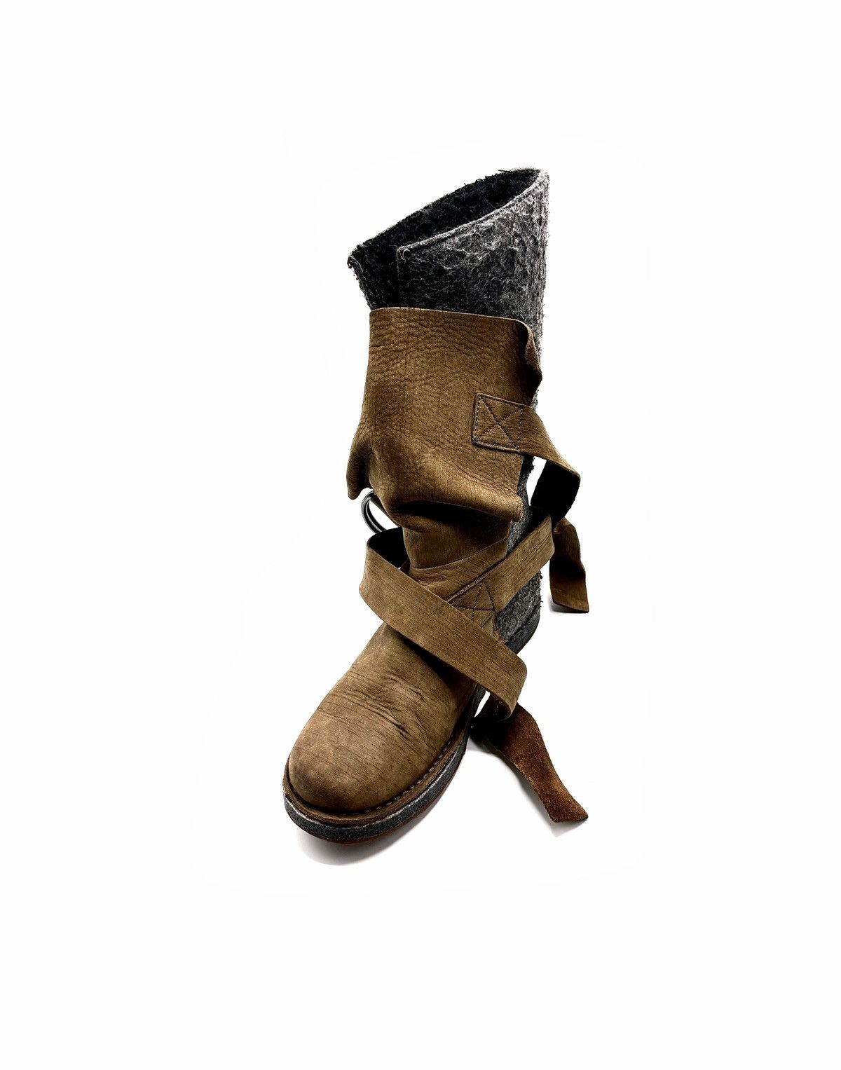 SOREL Sorel Crater Chipahko Wool & Leather Winter Boots Size US 8.5 / EU 41-42 - 6 Thumbnail