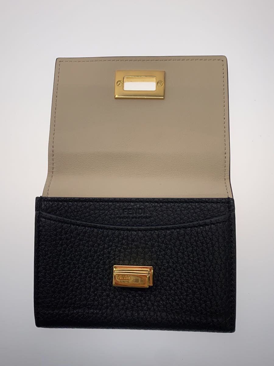 Fendi Fendi Leather Wallet Black Size ONE SIZE - 4 Thumbnail